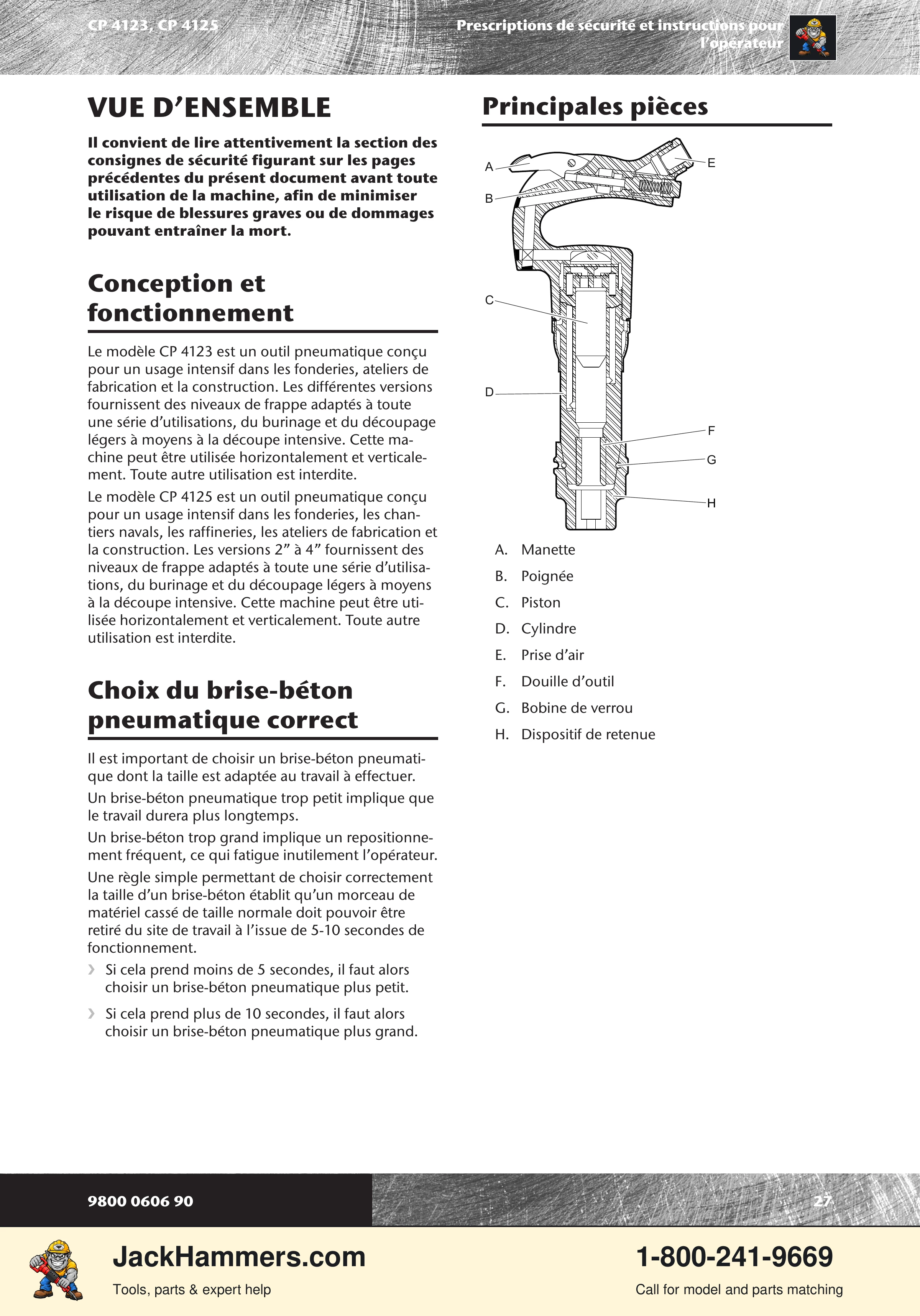 Chicago Pneumatic CP 4123 / 4125 PDF page 27 of 196