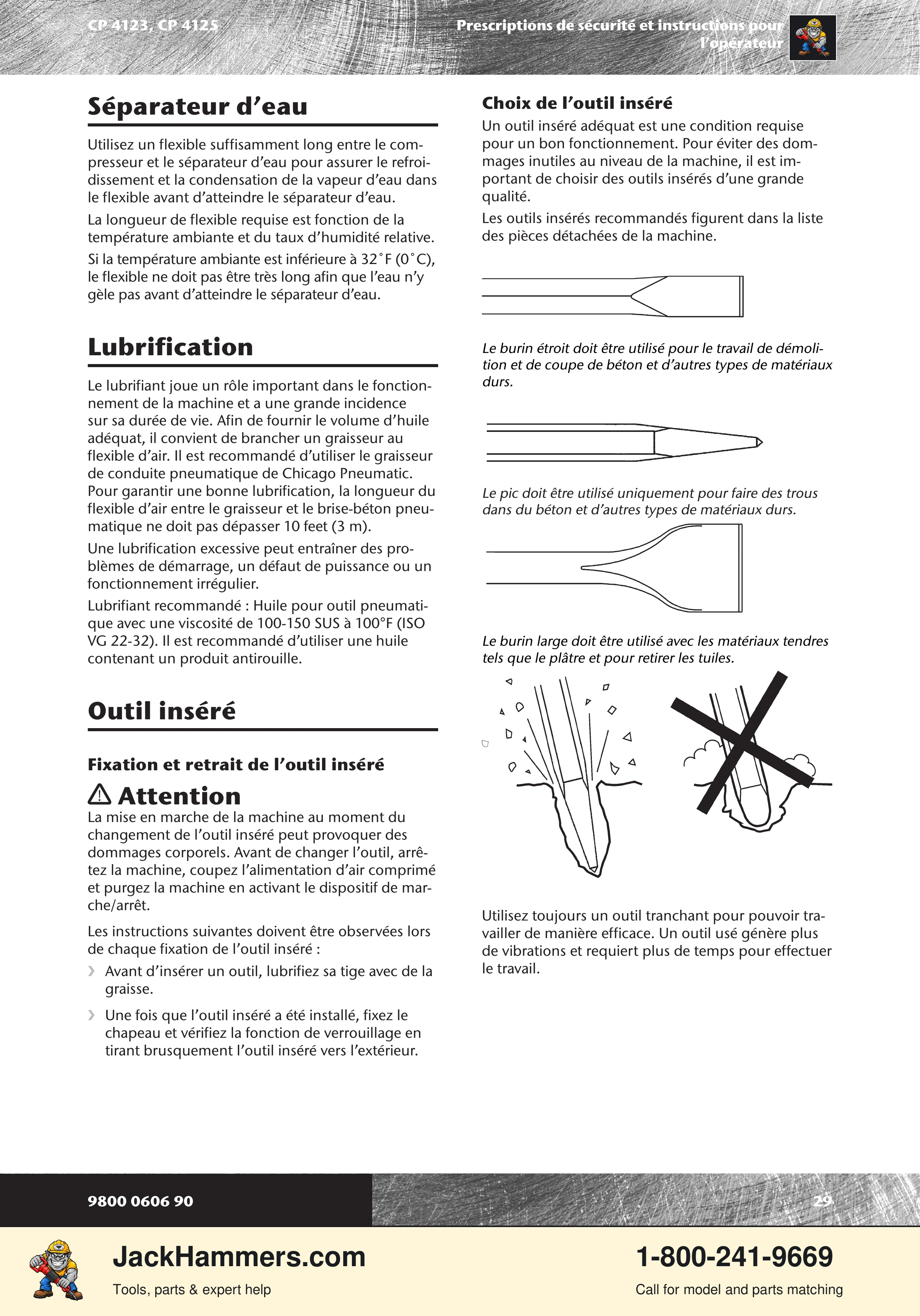 Chicago Pneumatic CP 4123 / 4125 PDF page 29 of 196
