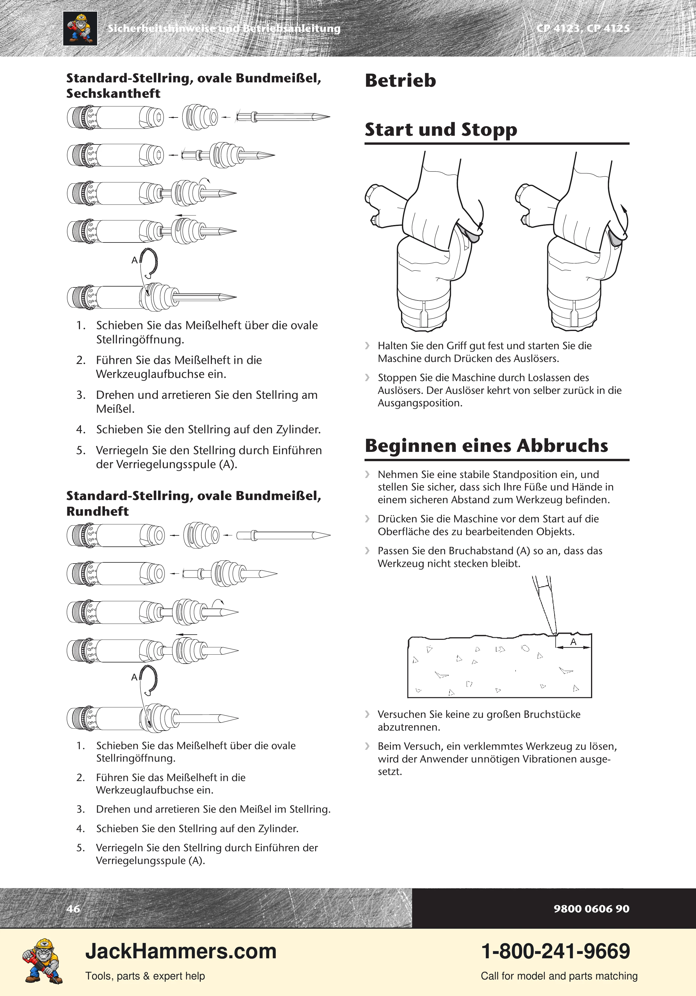 Chicago Pneumatic CP 4123 / 4125 PDF page 46 of 196