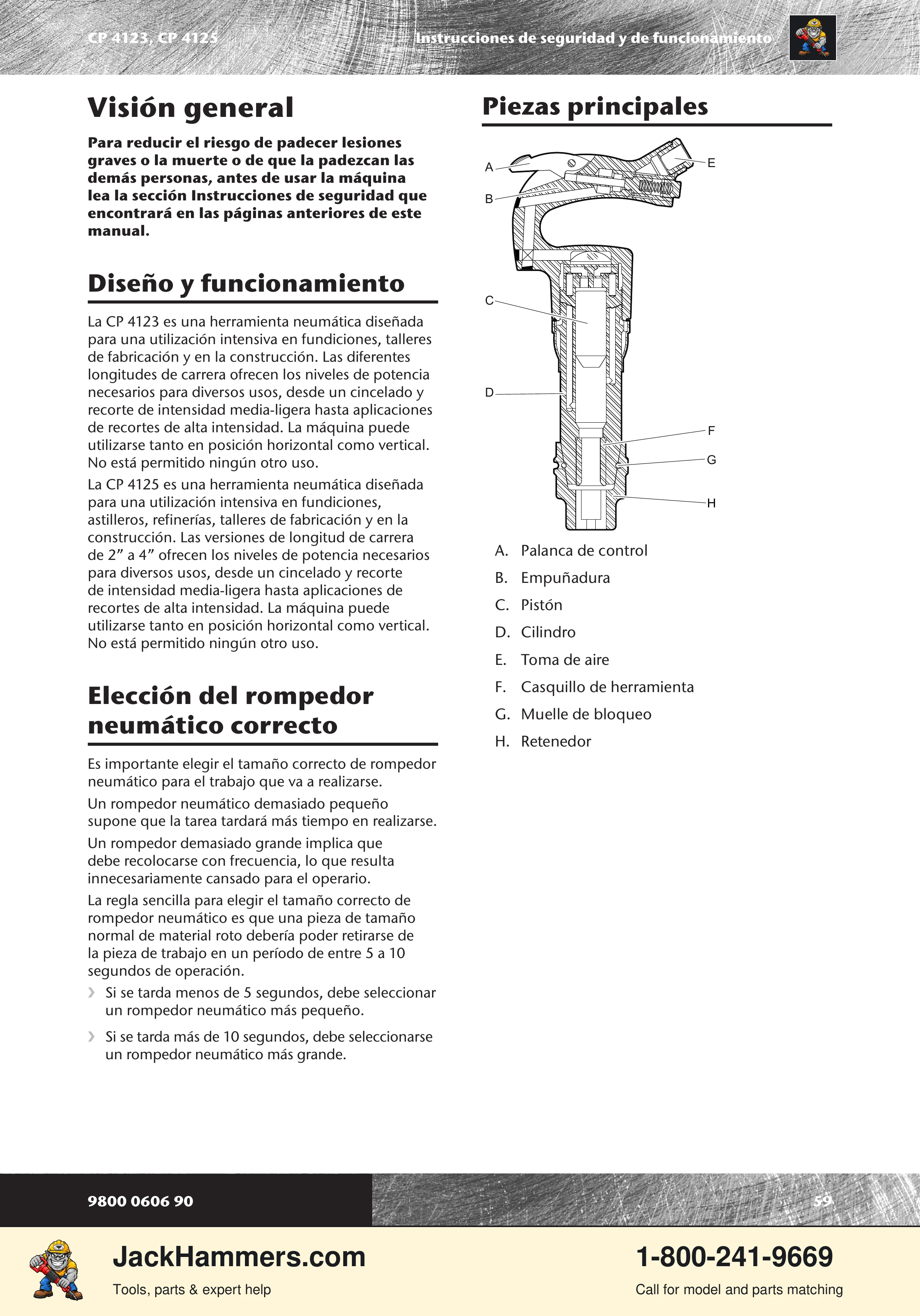 Chicago Pneumatic CP 4123 / 4125 PDF page 59 of 196