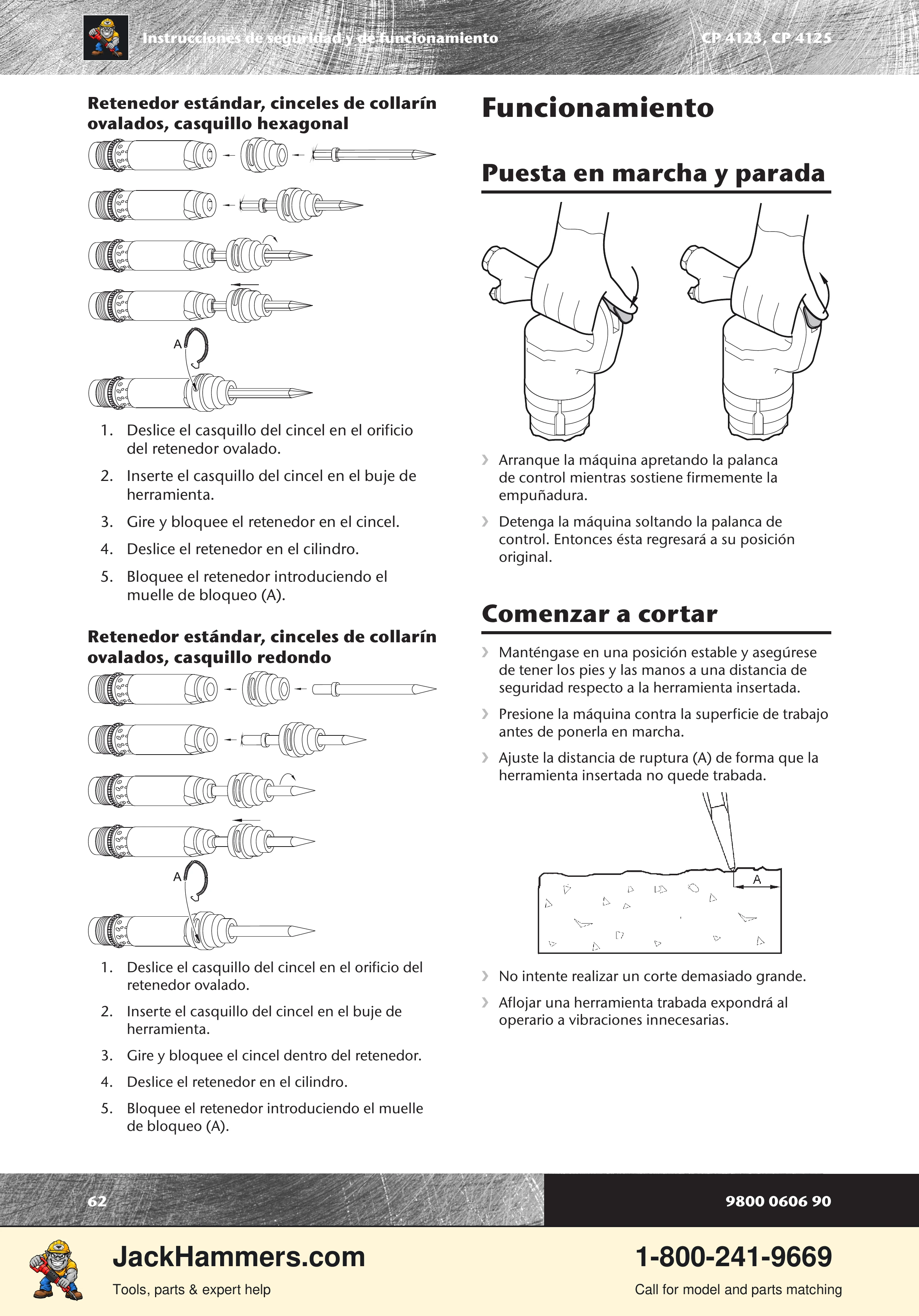 Chicago Pneumatic CP 4123 / 4125 PDF page 62 of 196