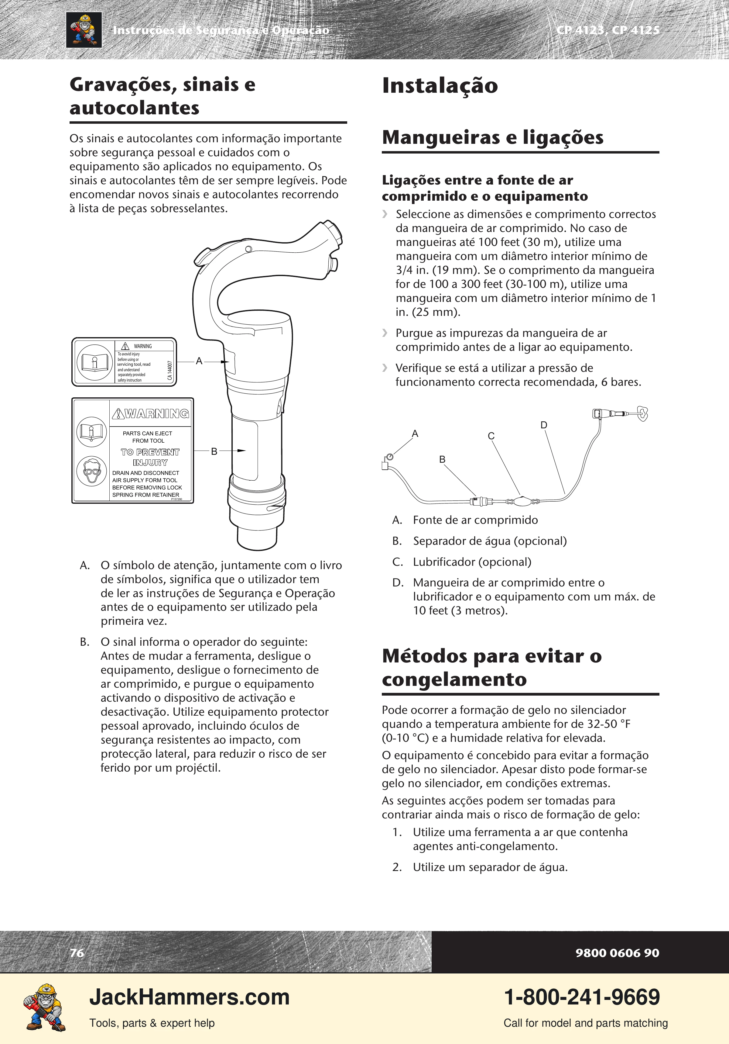 Chicago Pneumatic CP 4123 / 4125 PDF page 76 of 196