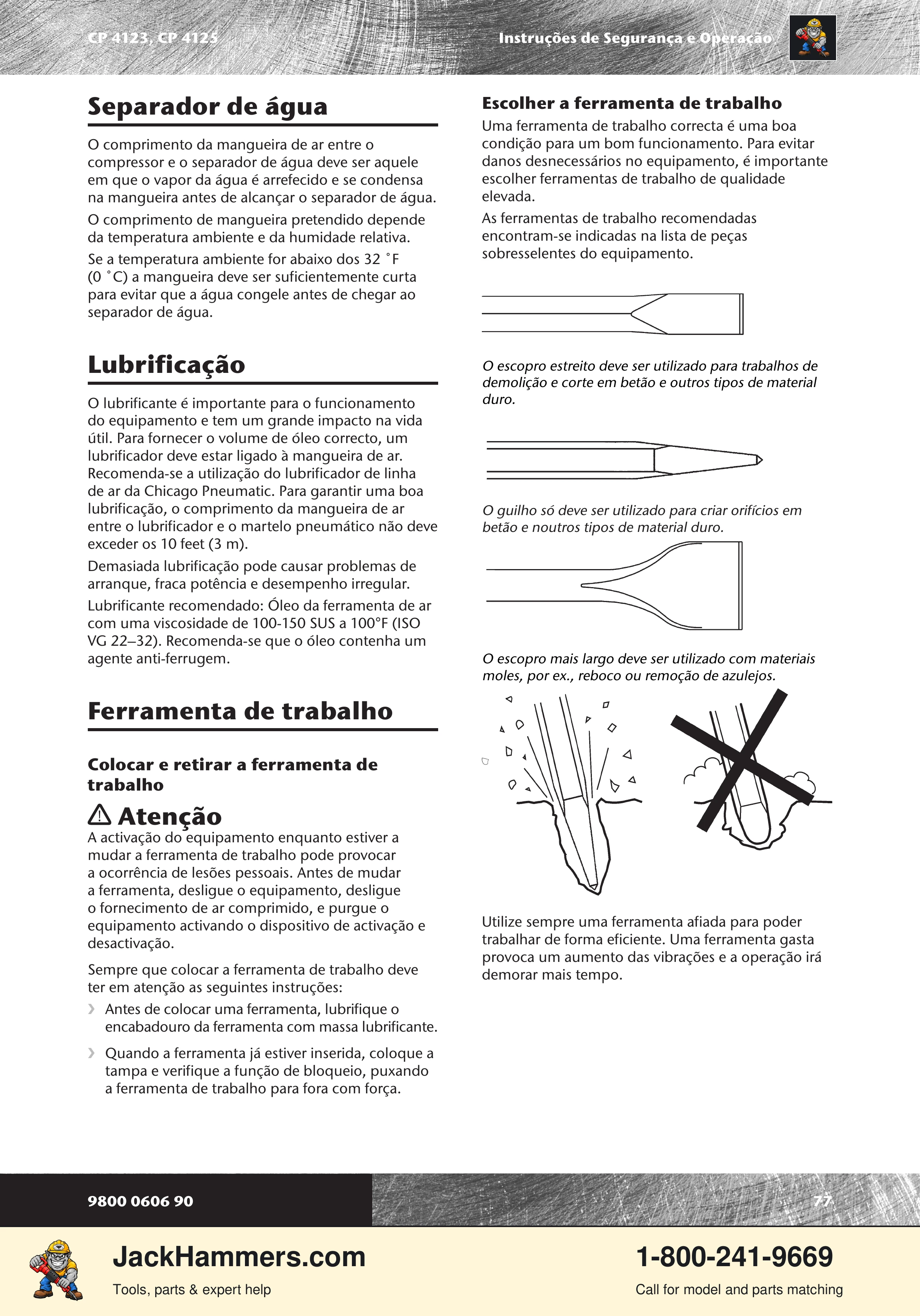 Chicago Pneumatic CP 4123 / 4125 PDF page 77 of 196