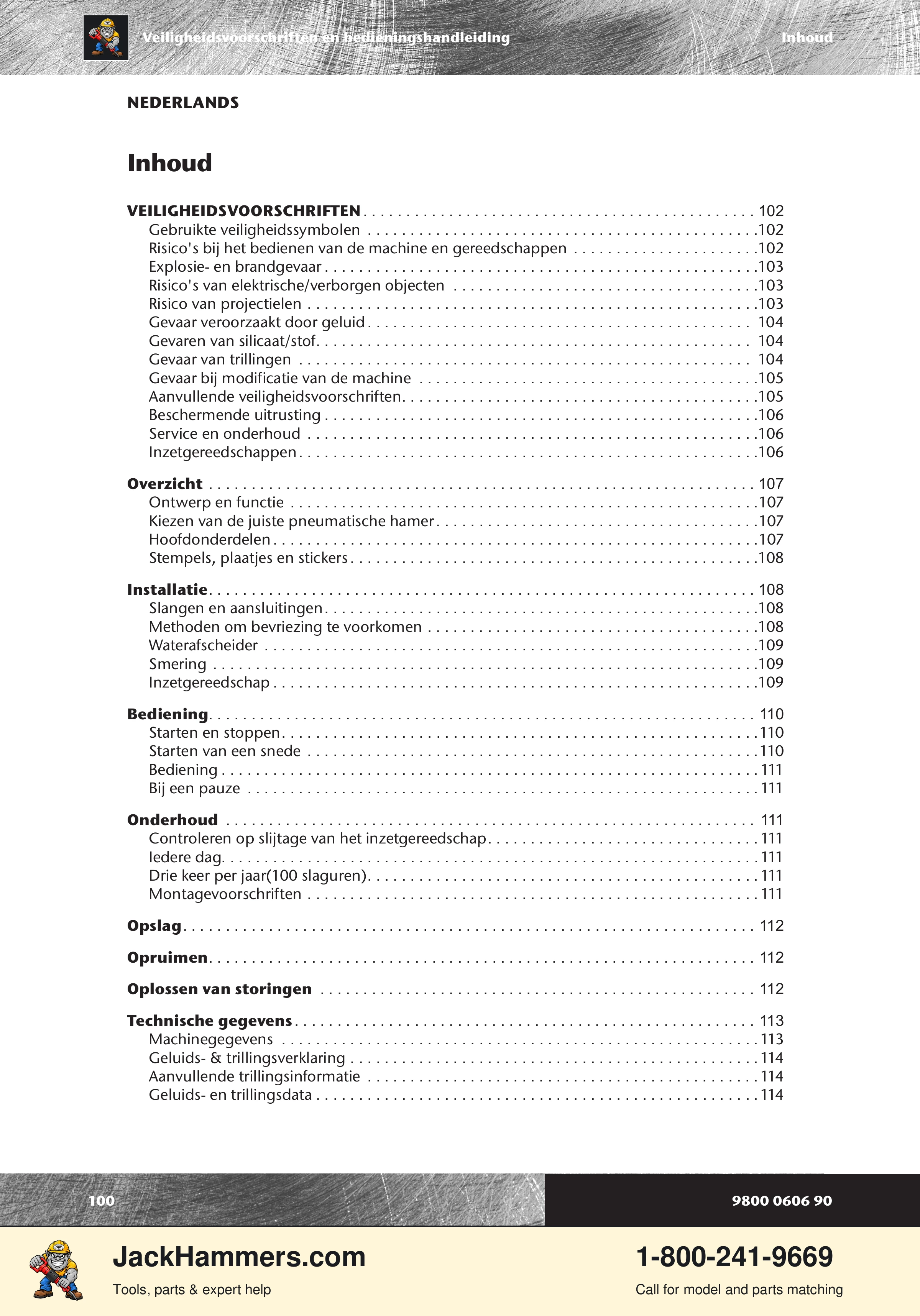 Chicago Pneumatic CP 4123 / 4125 PDF page 100 of 196