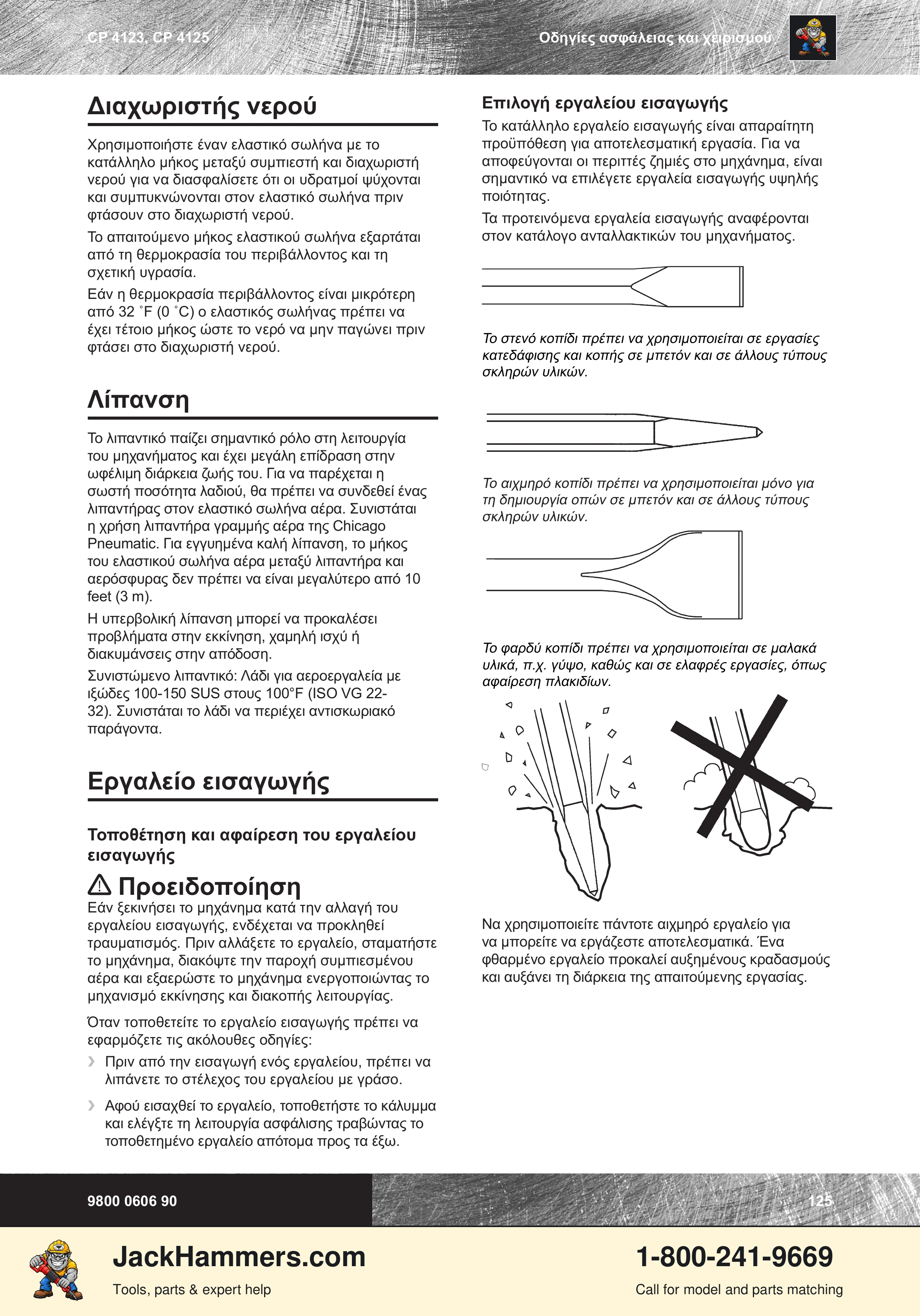 Chicago Pneumatic CP 4123 / 4125 PDF page 125 of 196