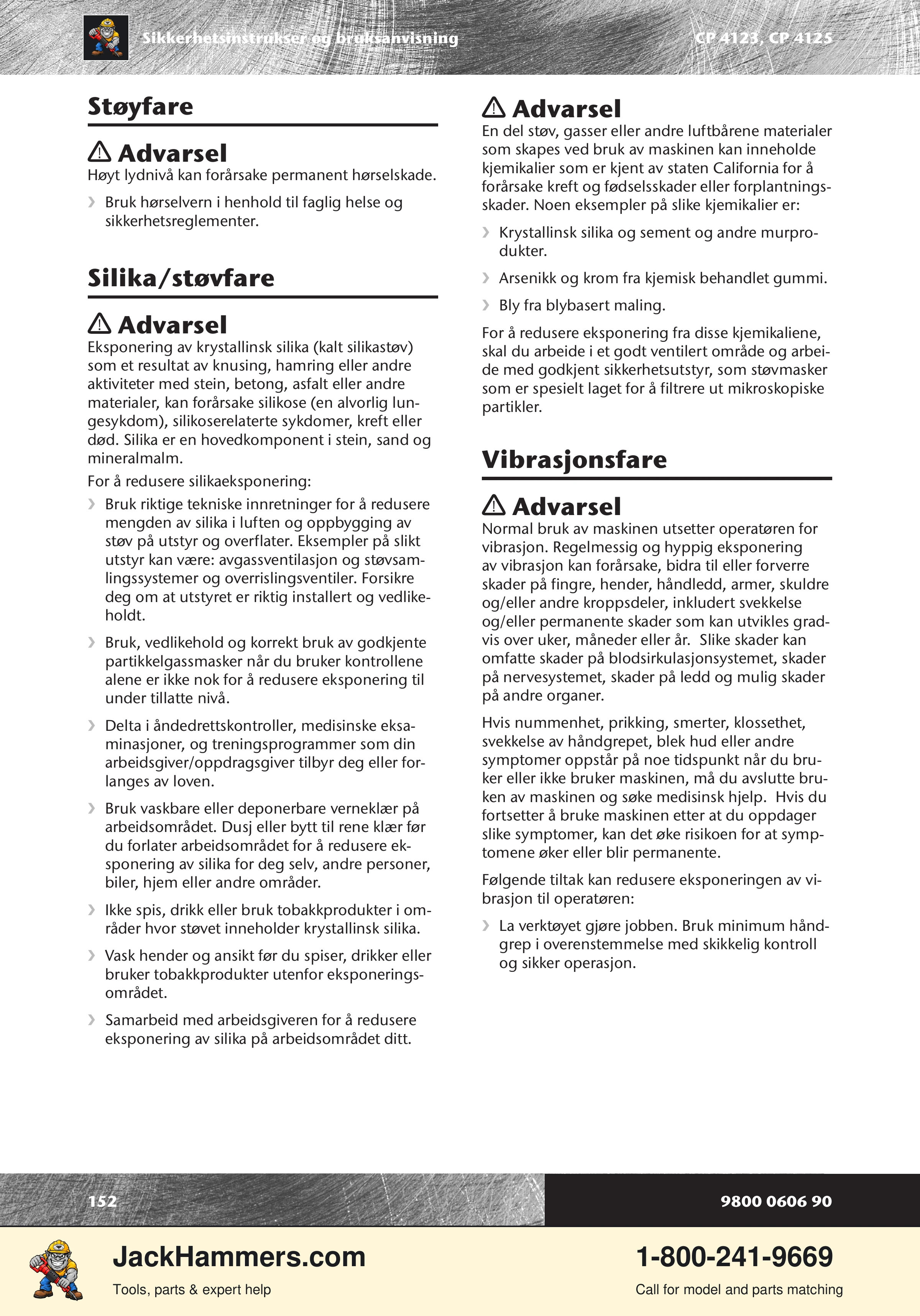 Chicago Pneumatic CP 4123 / 4125 PDF page 152 of 196