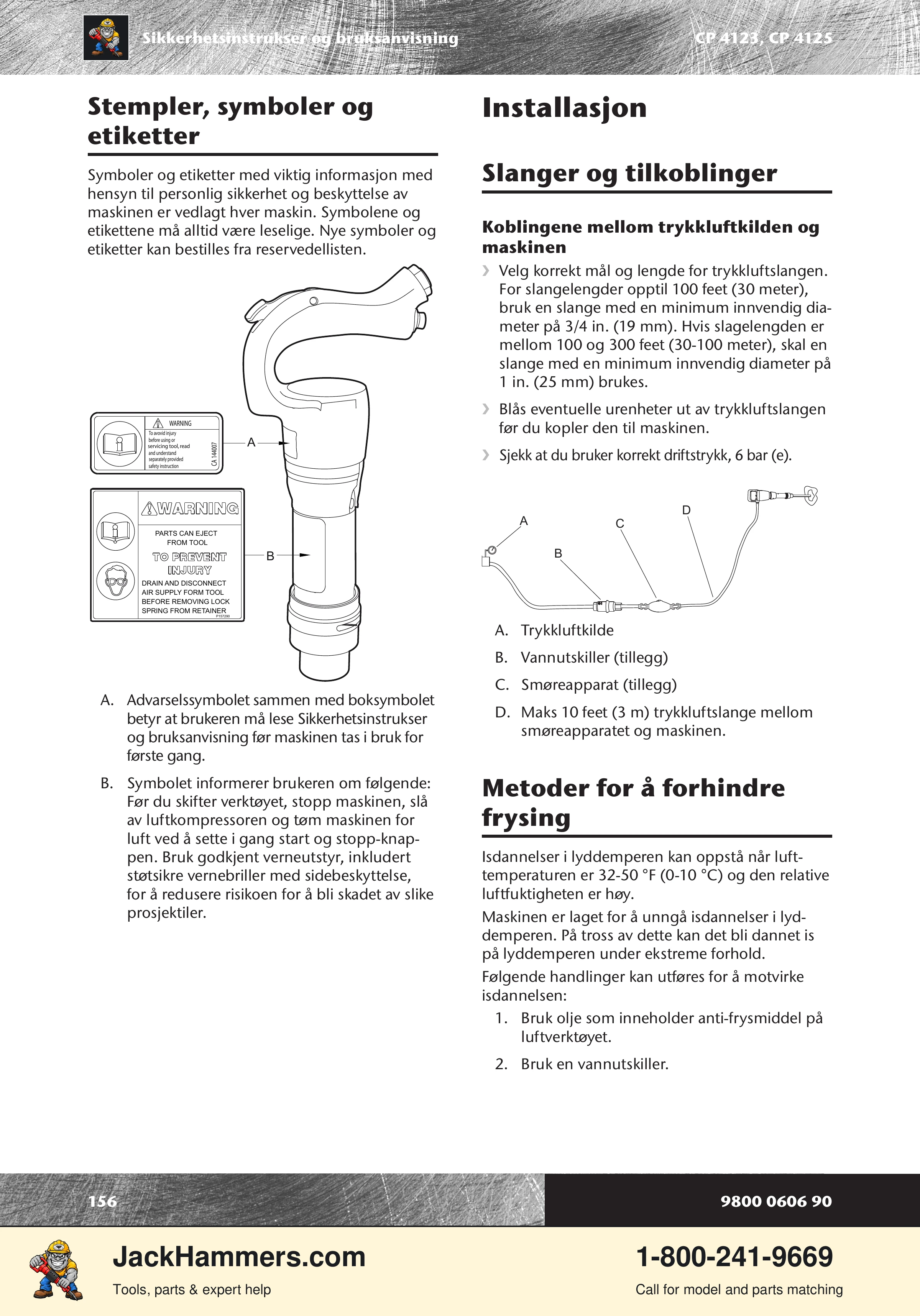 Chicago Pneumatic CP 4123 / 4125 PDF page 156 of 196