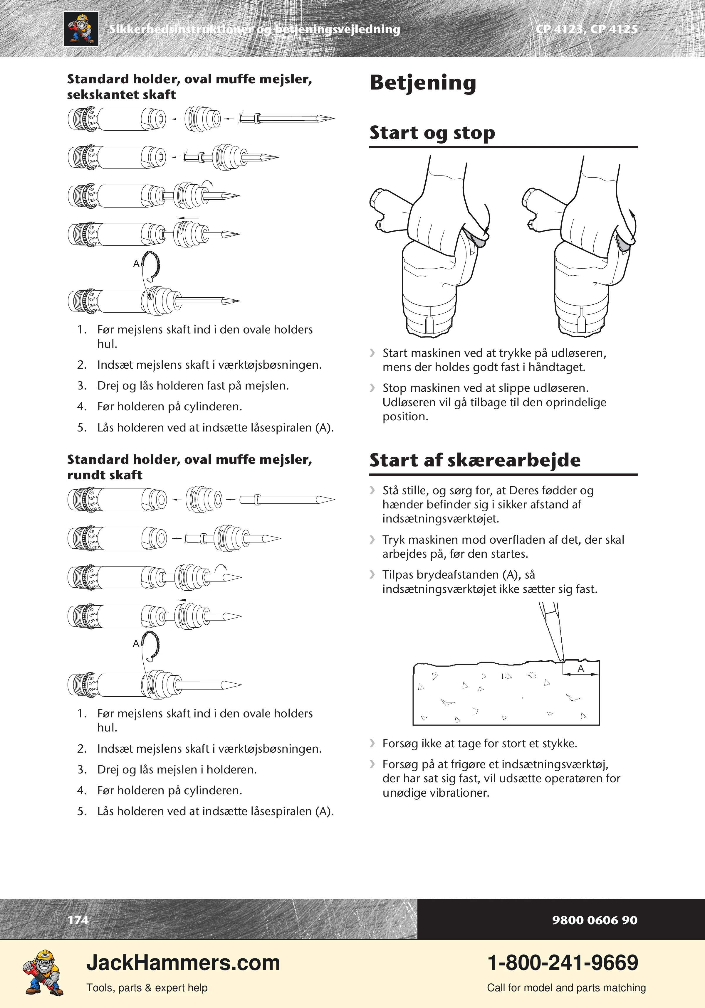 Chicago Pneumatic CP 4123 / 4125 PDF page 174 of 196