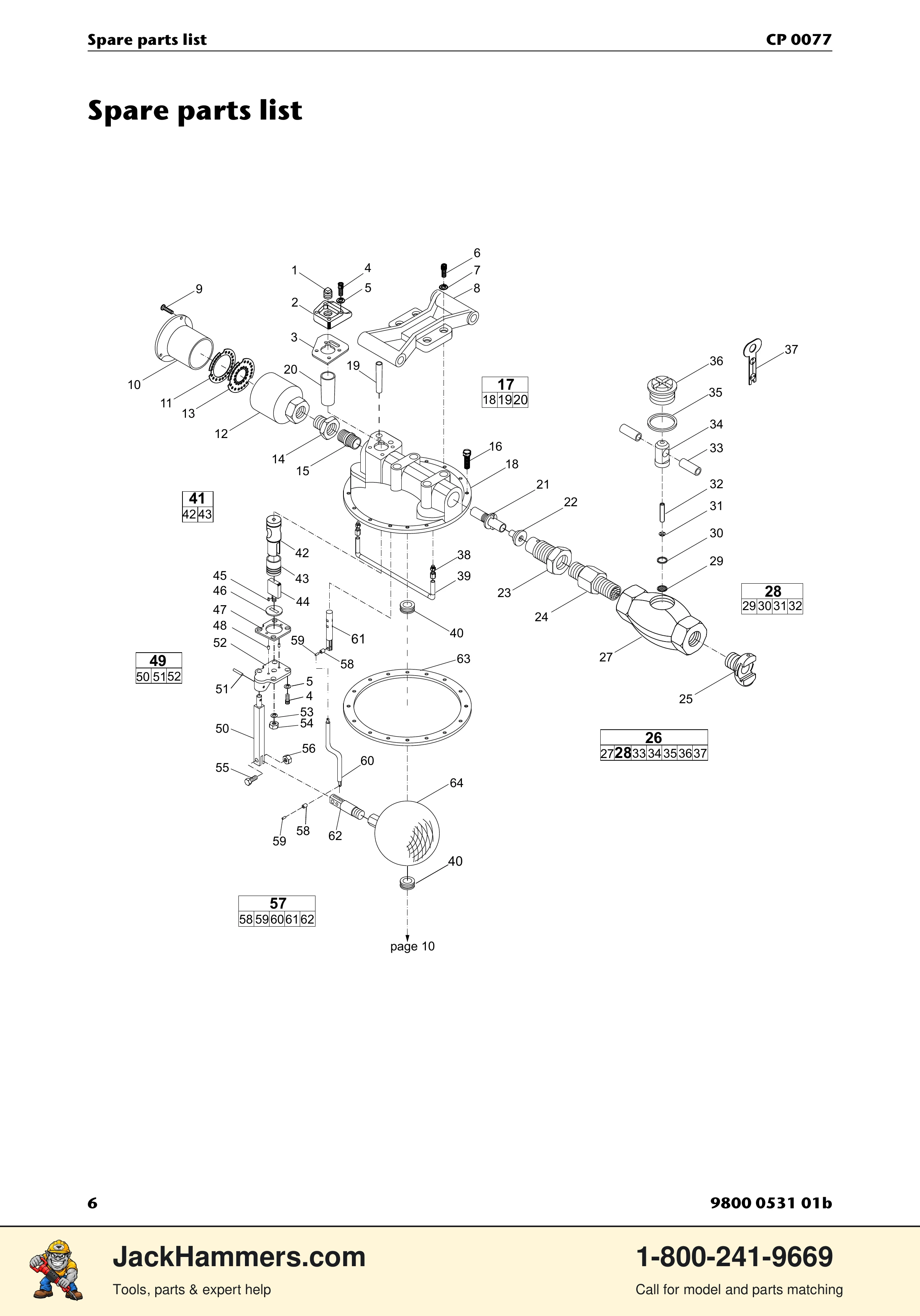 Chicago Pneumatic CP 0077 PDF page 6 of 16