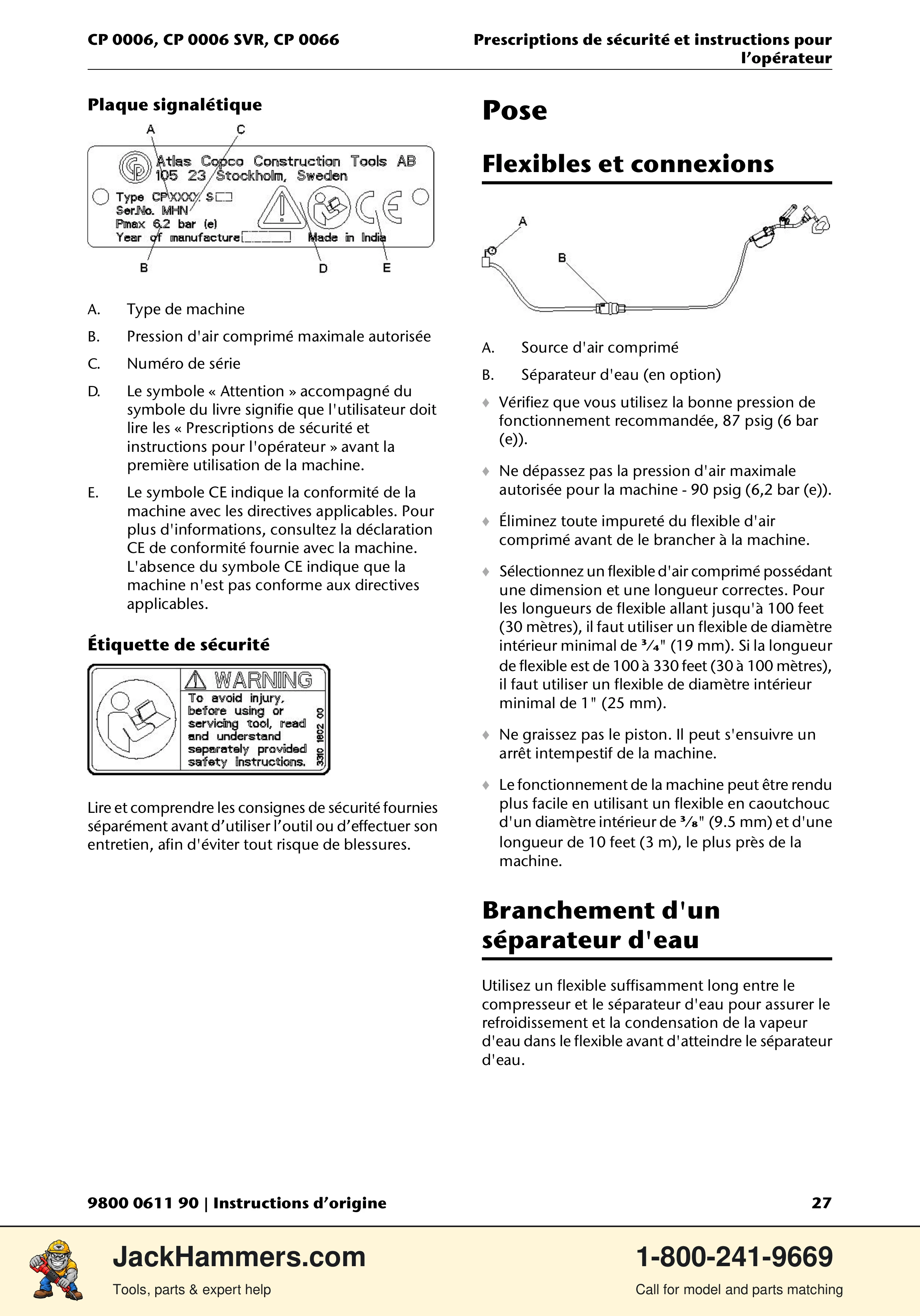 Chicago Pneumatic CP 0066 PDF page 27 of 196