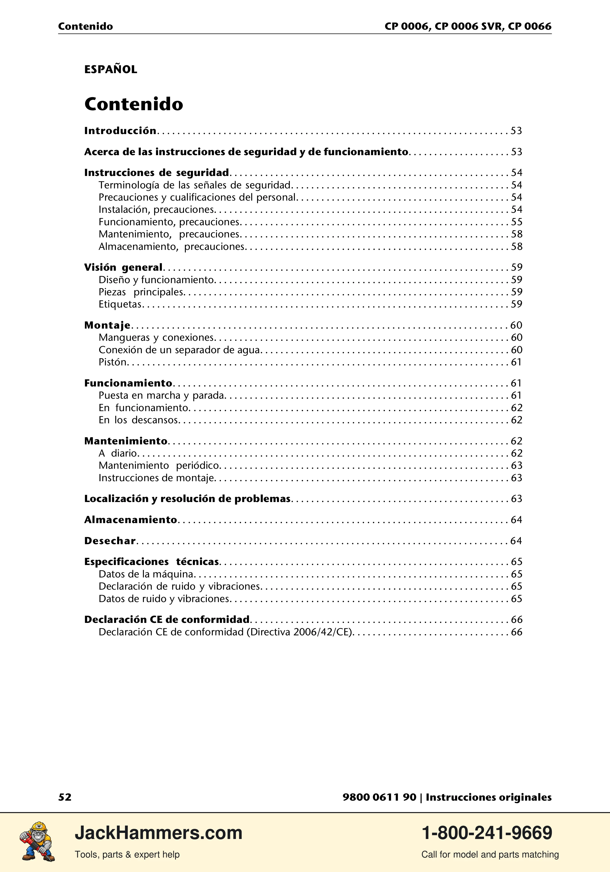 Chicago Pneumatic CP 0066 PDF page 52 of 196