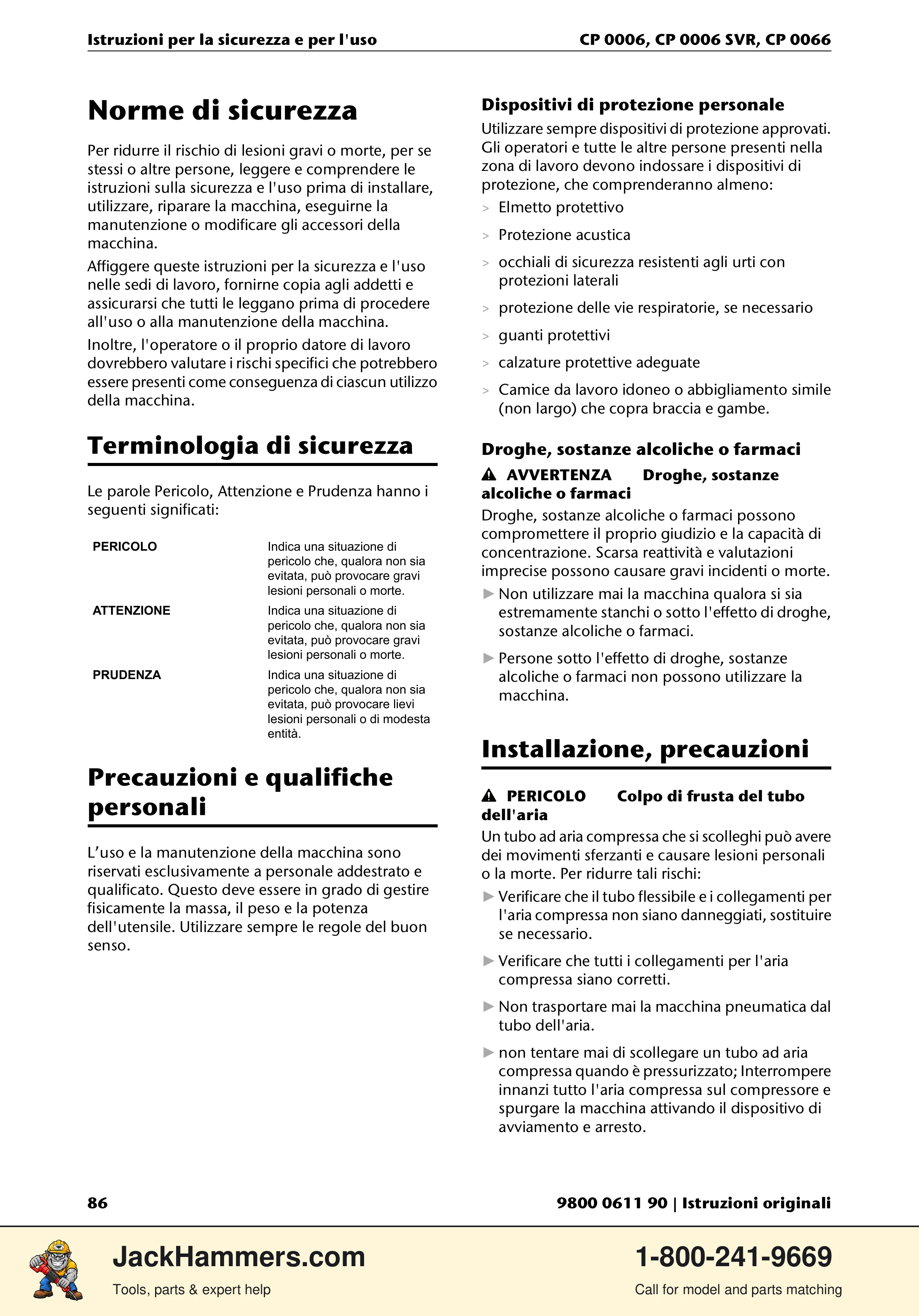 Chicago Pneumatic CP 0066 PDF page 86 of 196