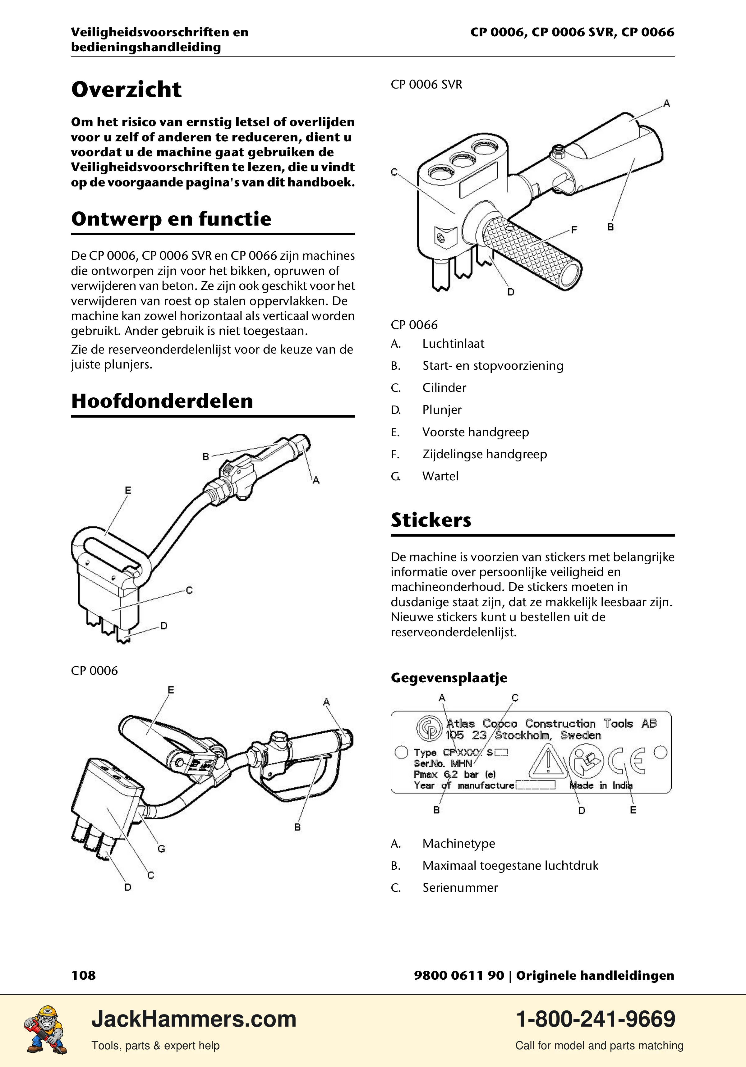Chicago Pneumatic CP 0066 PDF page 108 of 196