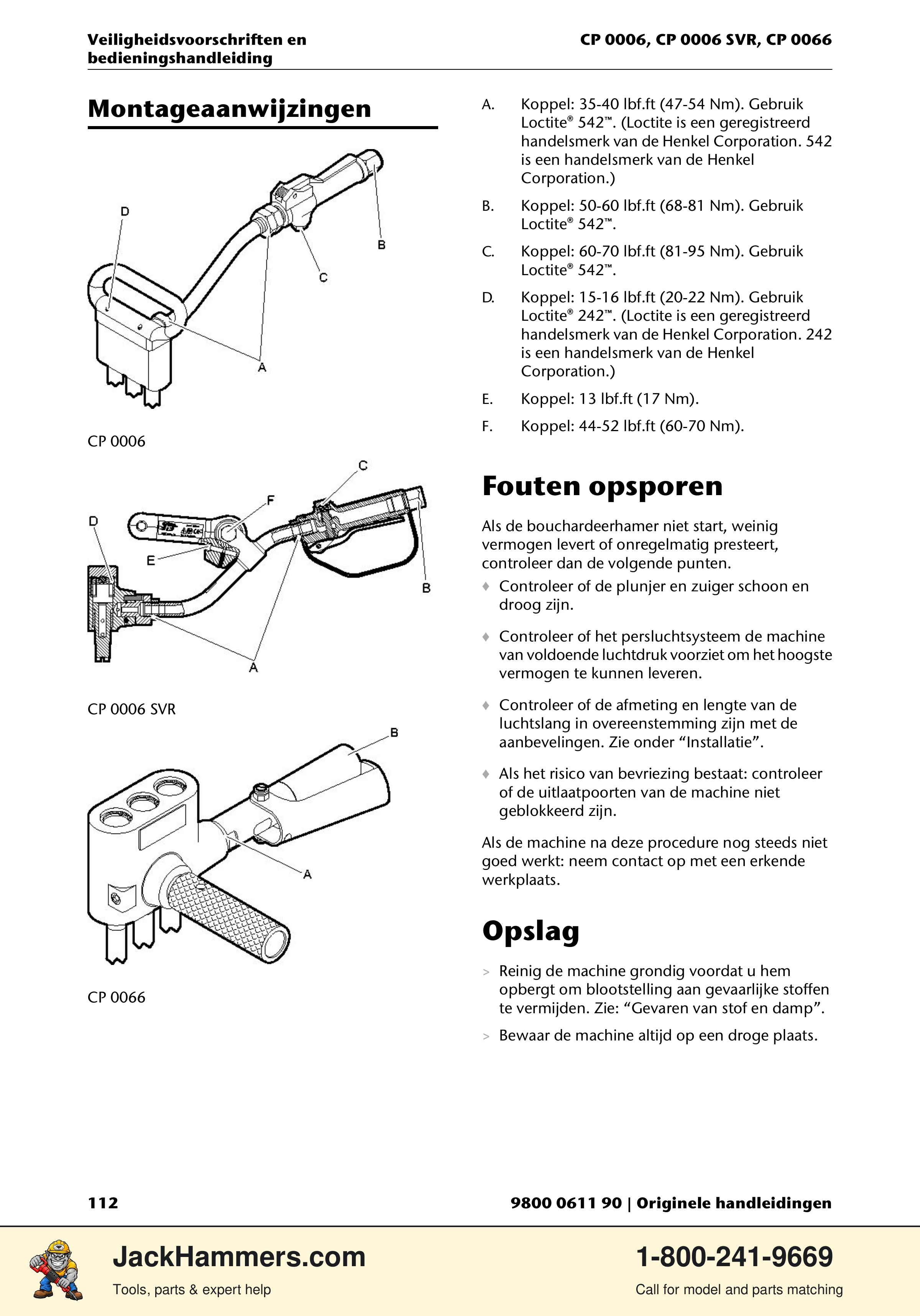 Chicago Pneumatic CP 0066 PDF page 112 of 196