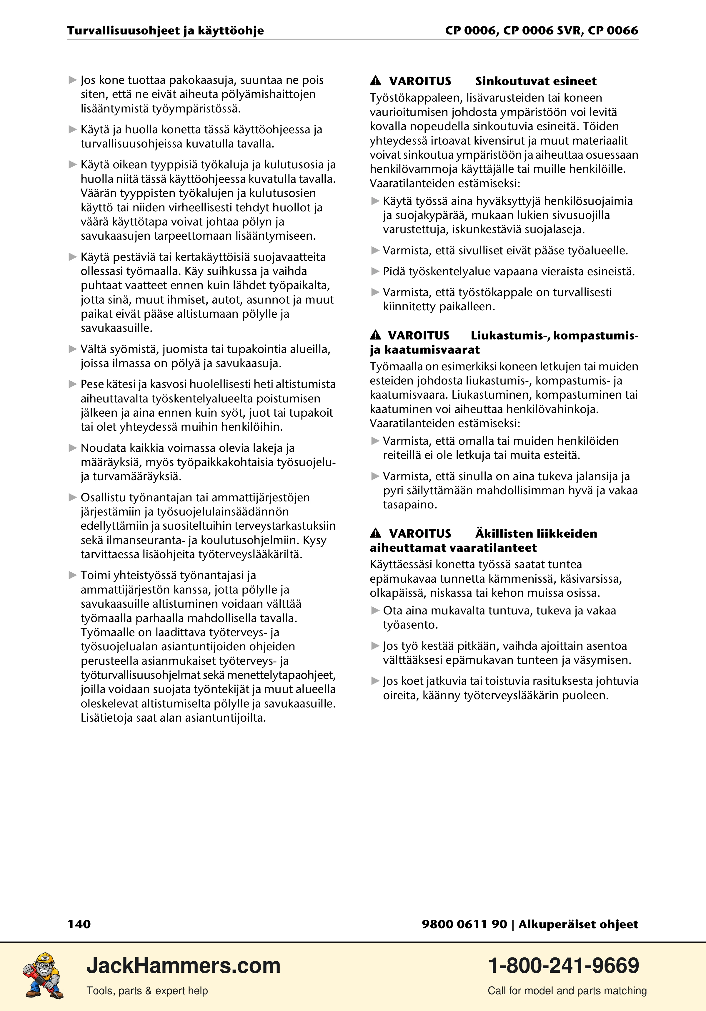 Chicago Pneumatic CP 0066 PDF page 140 of 196