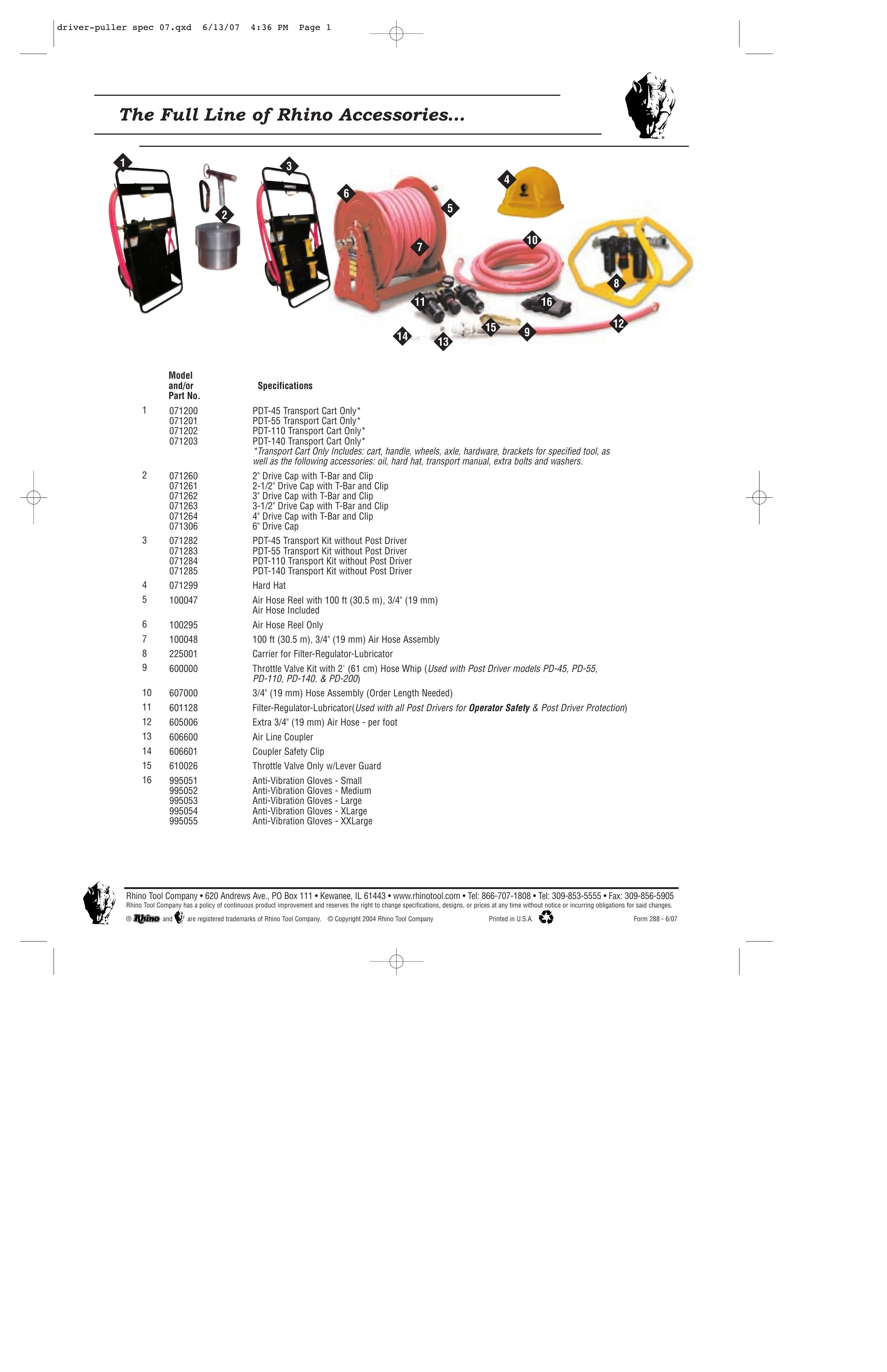Rhino PD-55 PDF page 12 of 12