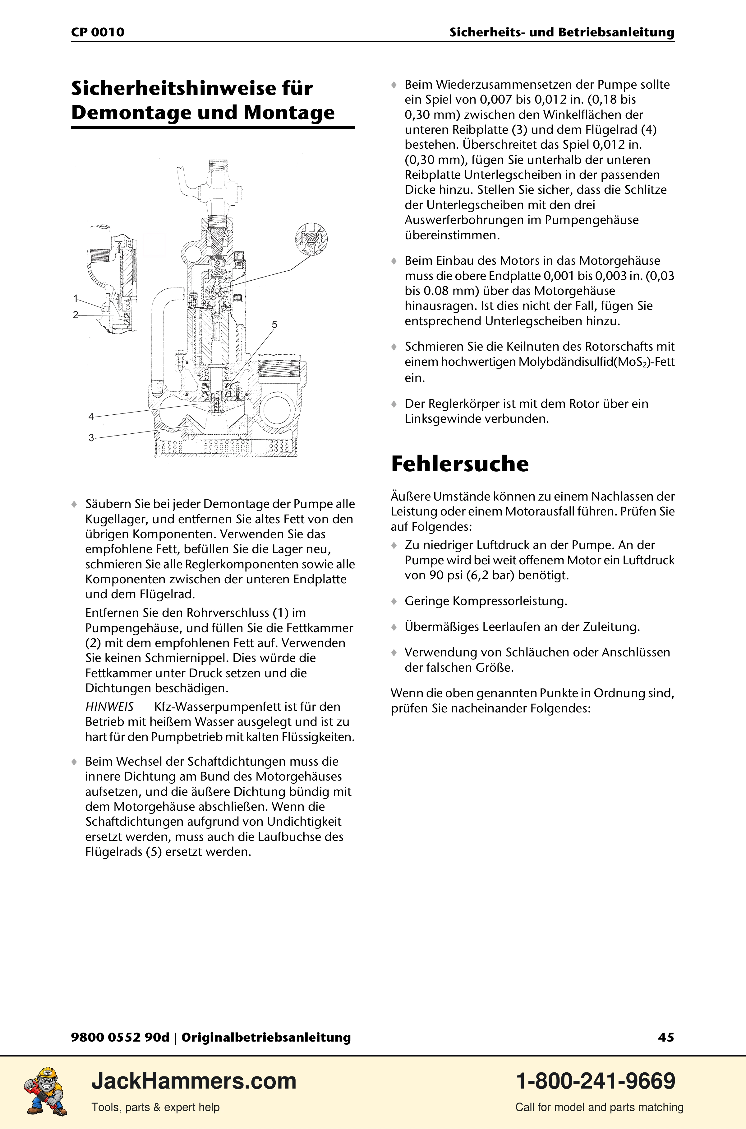 Chicago Pneumatic CP 0010 PDF page 45 of 112