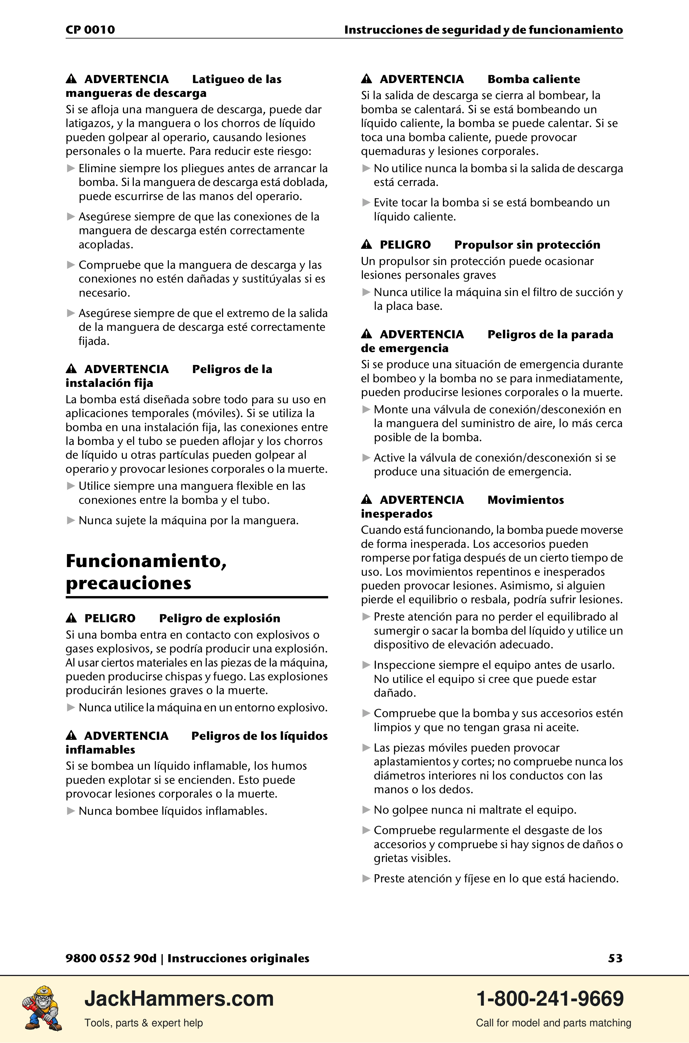 Chicago Pneumatic CP 0010 PDF page 53 of 112