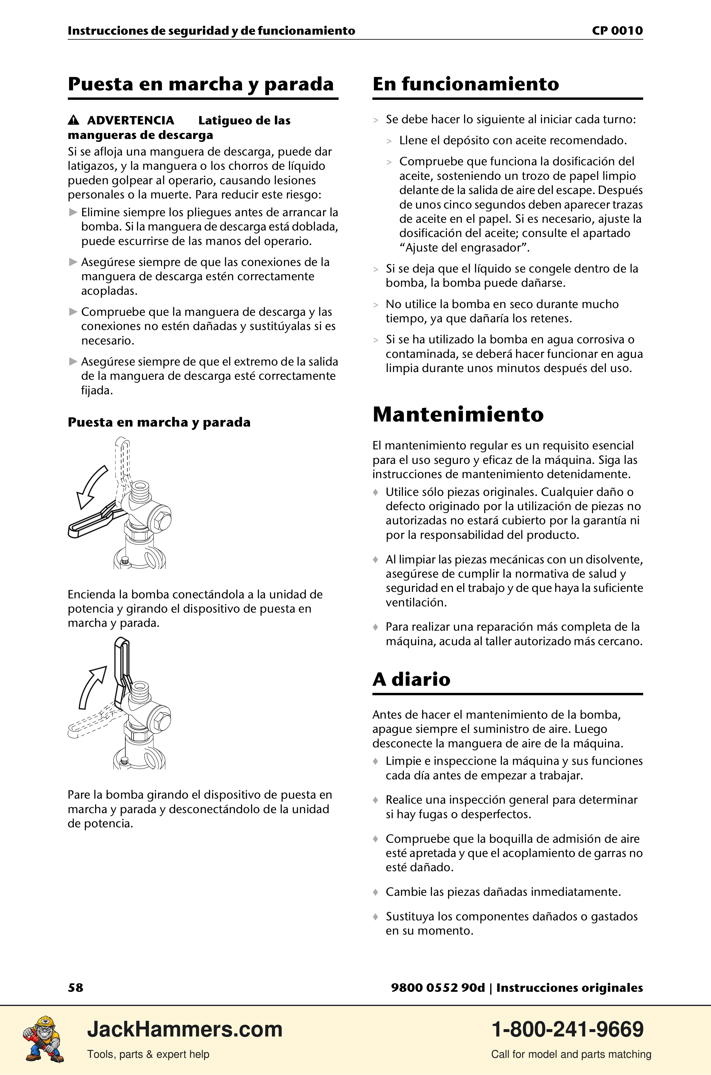 Chicago Pneumatic CP 0010 PDF page 58 of 112
