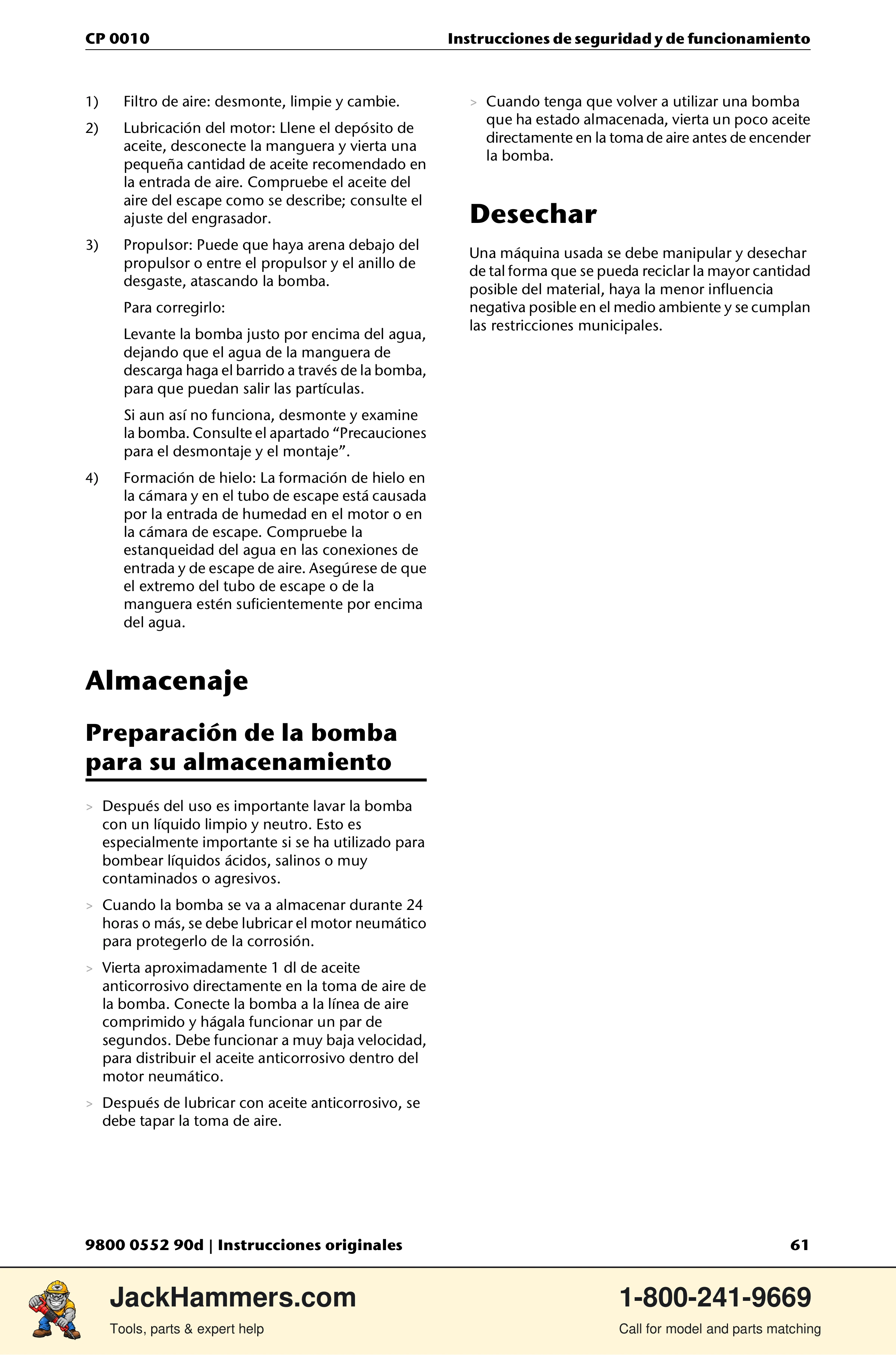 Chicago Pneumatic CP 0010 PDF page 61 of 112