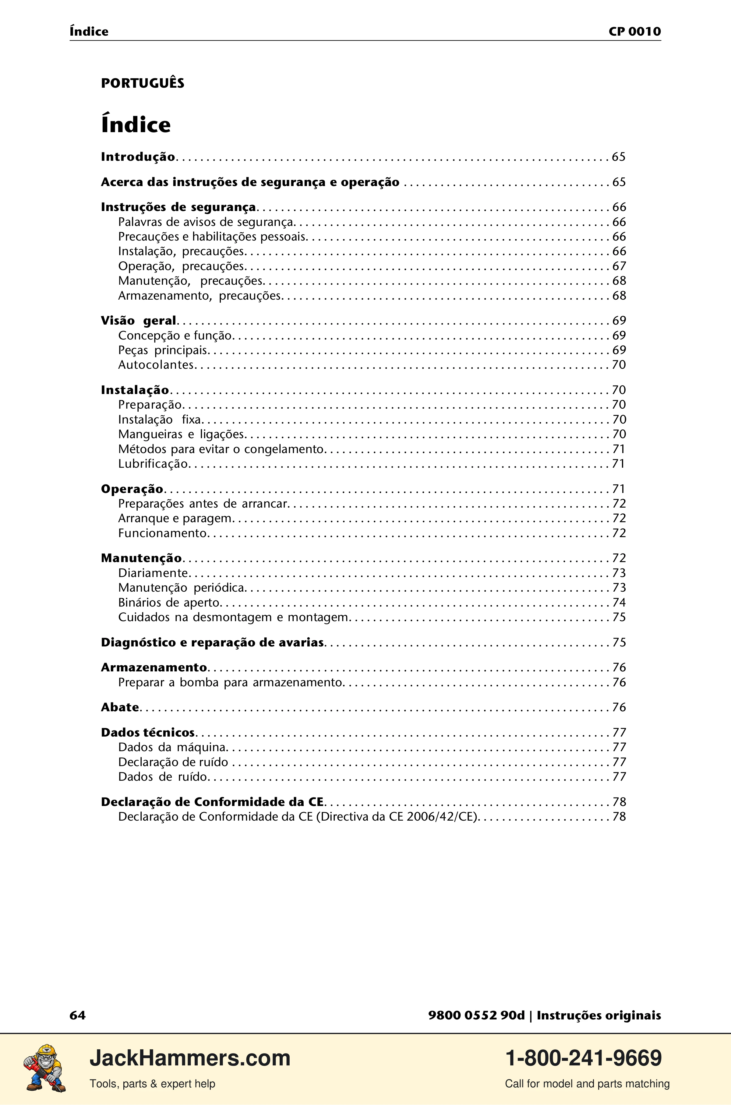 Chicago Pneumatic CP 0010 PDF page 64 of 112