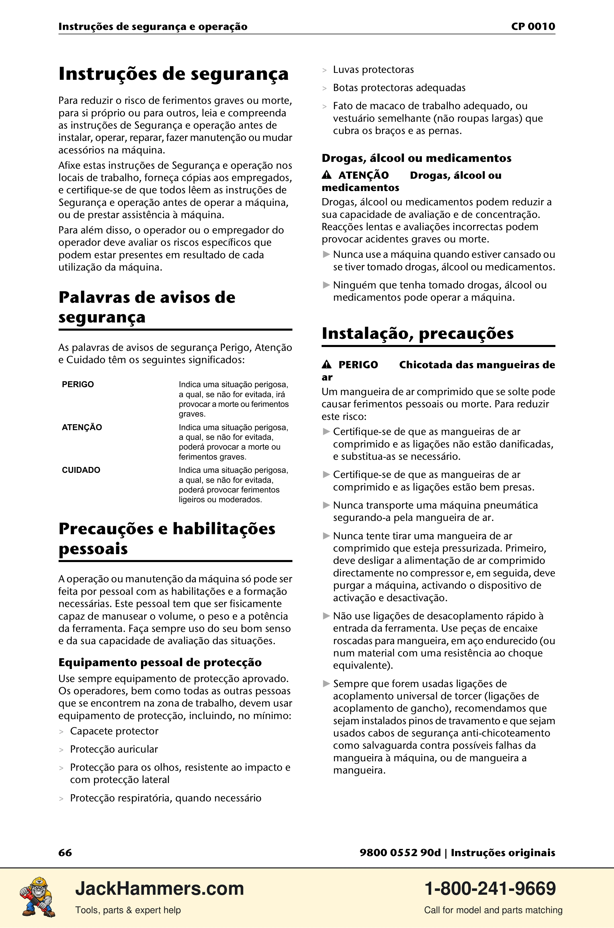Chicago Pneumatic CP 0010 PDF page 66 of 112