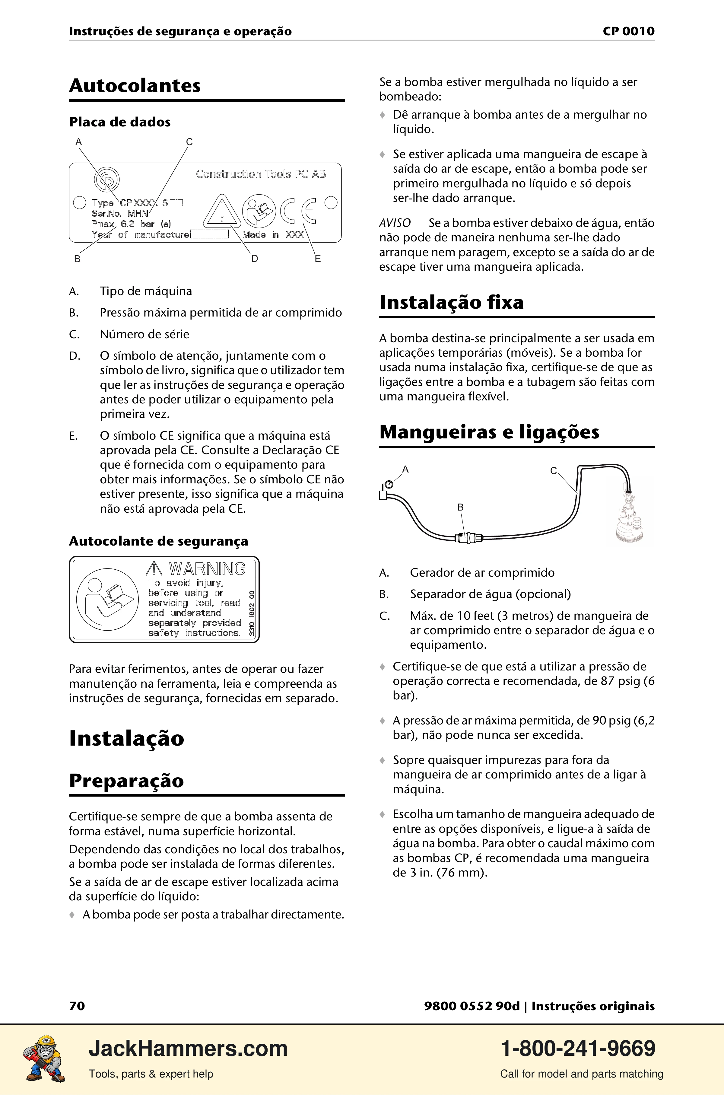 Chicago Pneumatic CP 0010 PDF page 70 of 112
