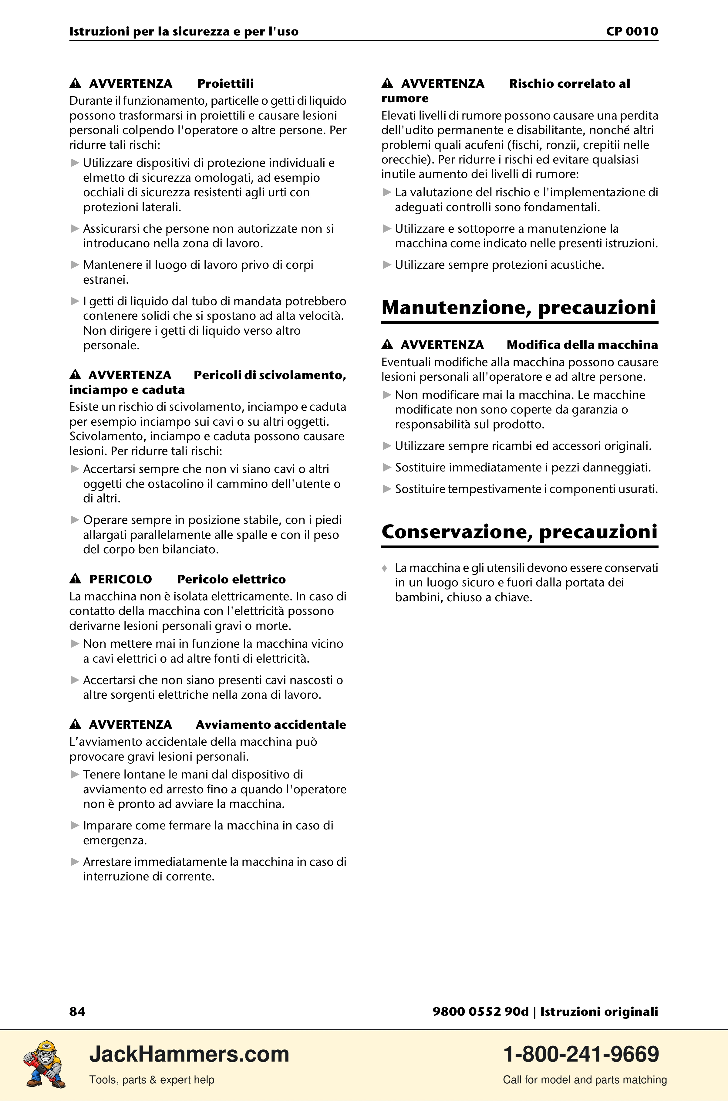 Chicago Pneumatic CP 0010 PDF page 84 of 112