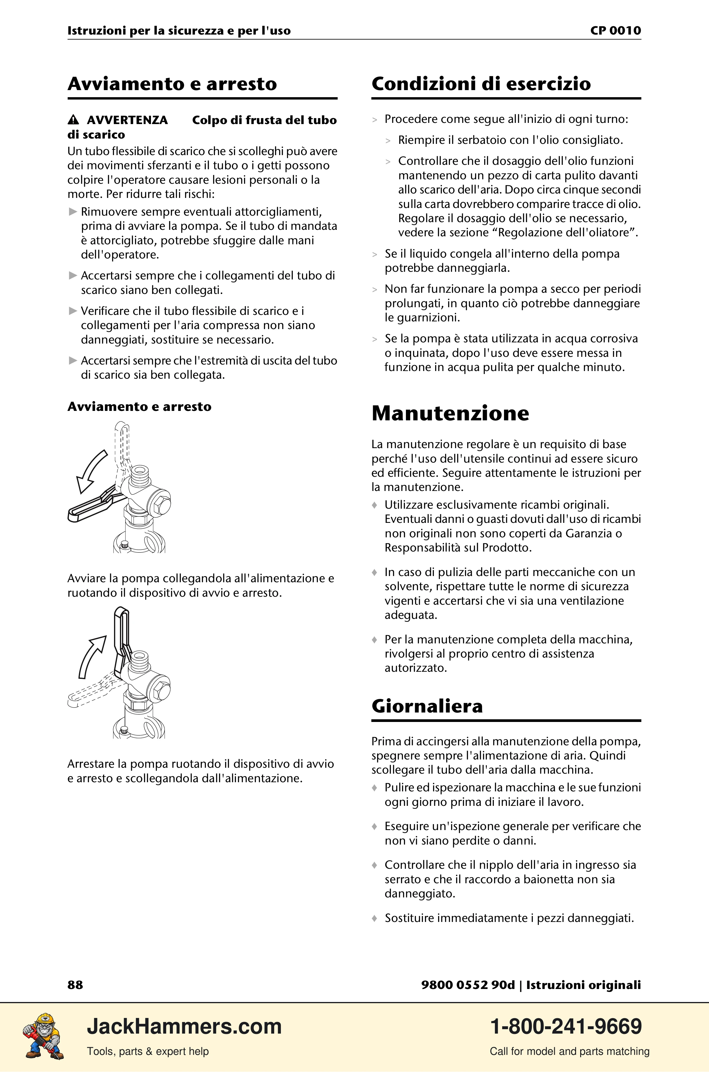 Chicago Pneumatic CP 0010 PDF page 88 of 112