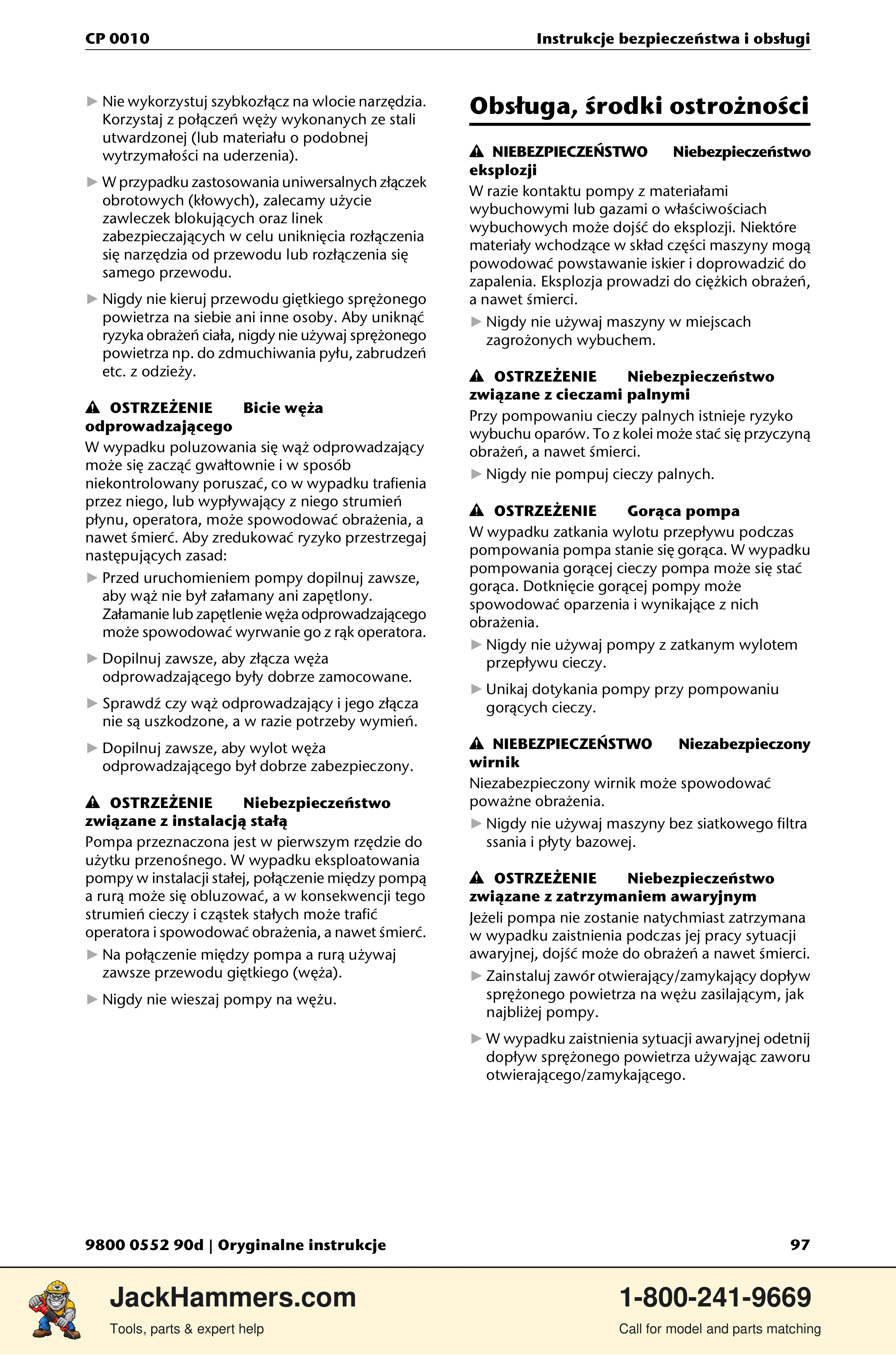 Chicago Pneumatic CP 0010 PDF page 97 of 112