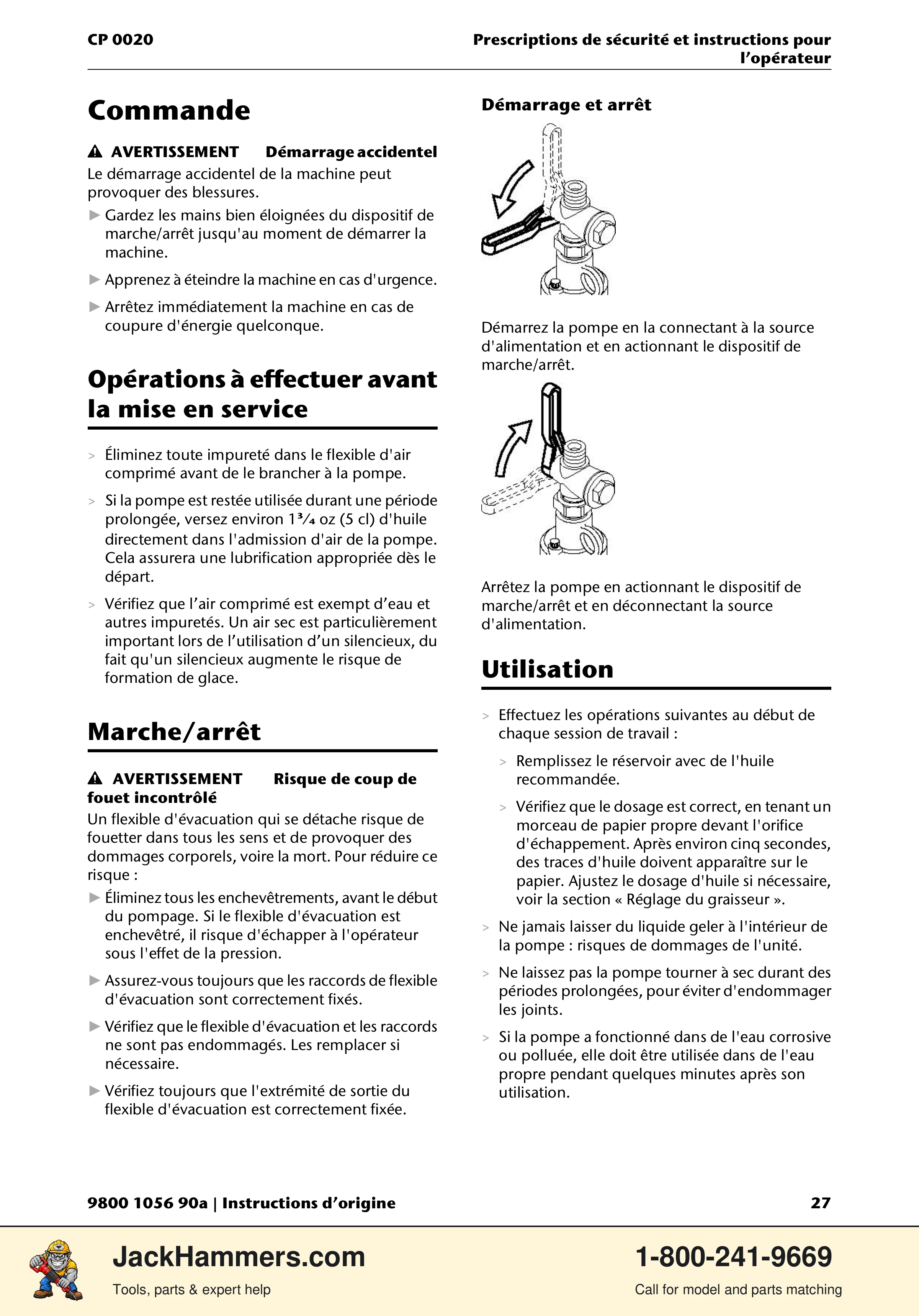 Chicago Pneumatic CP 0020 PDF page 27 of 112