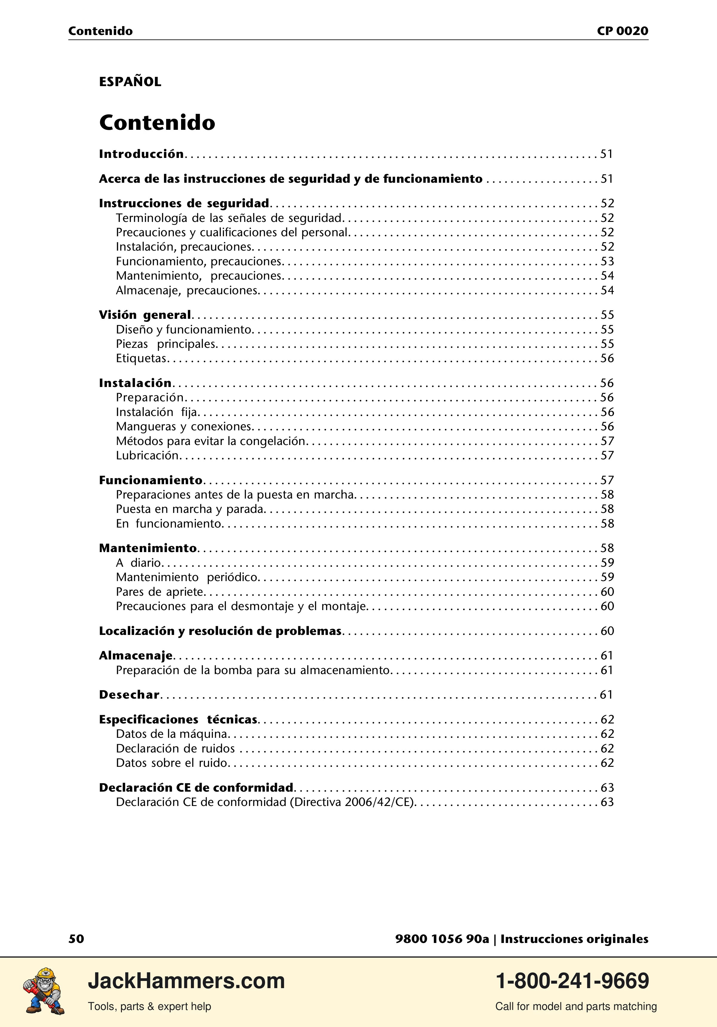 Chicago Pneumatic CP 0020 PDF page 50 of 112