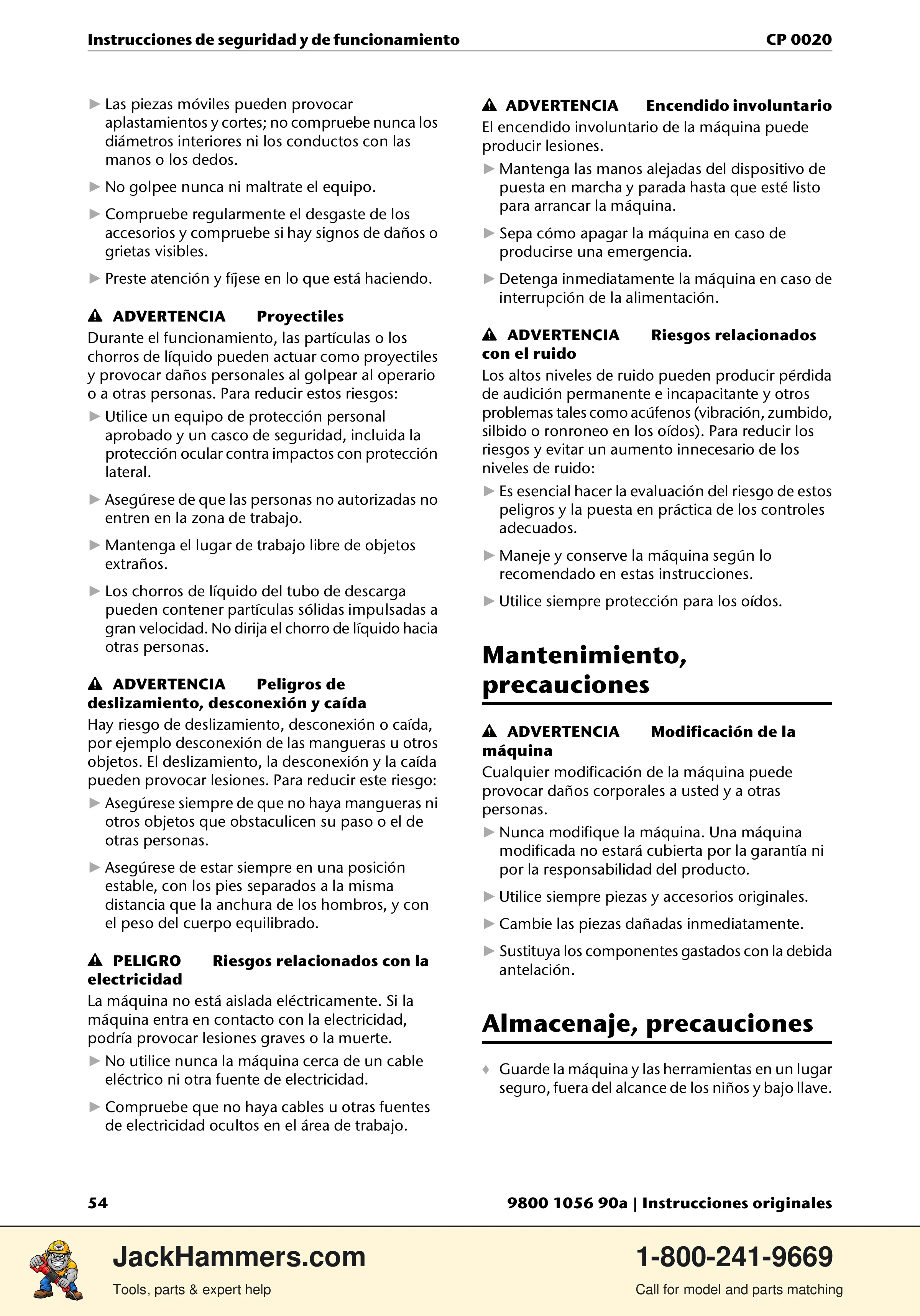 Chicago Pneumatic CP 0020 PDF page 54 of 112