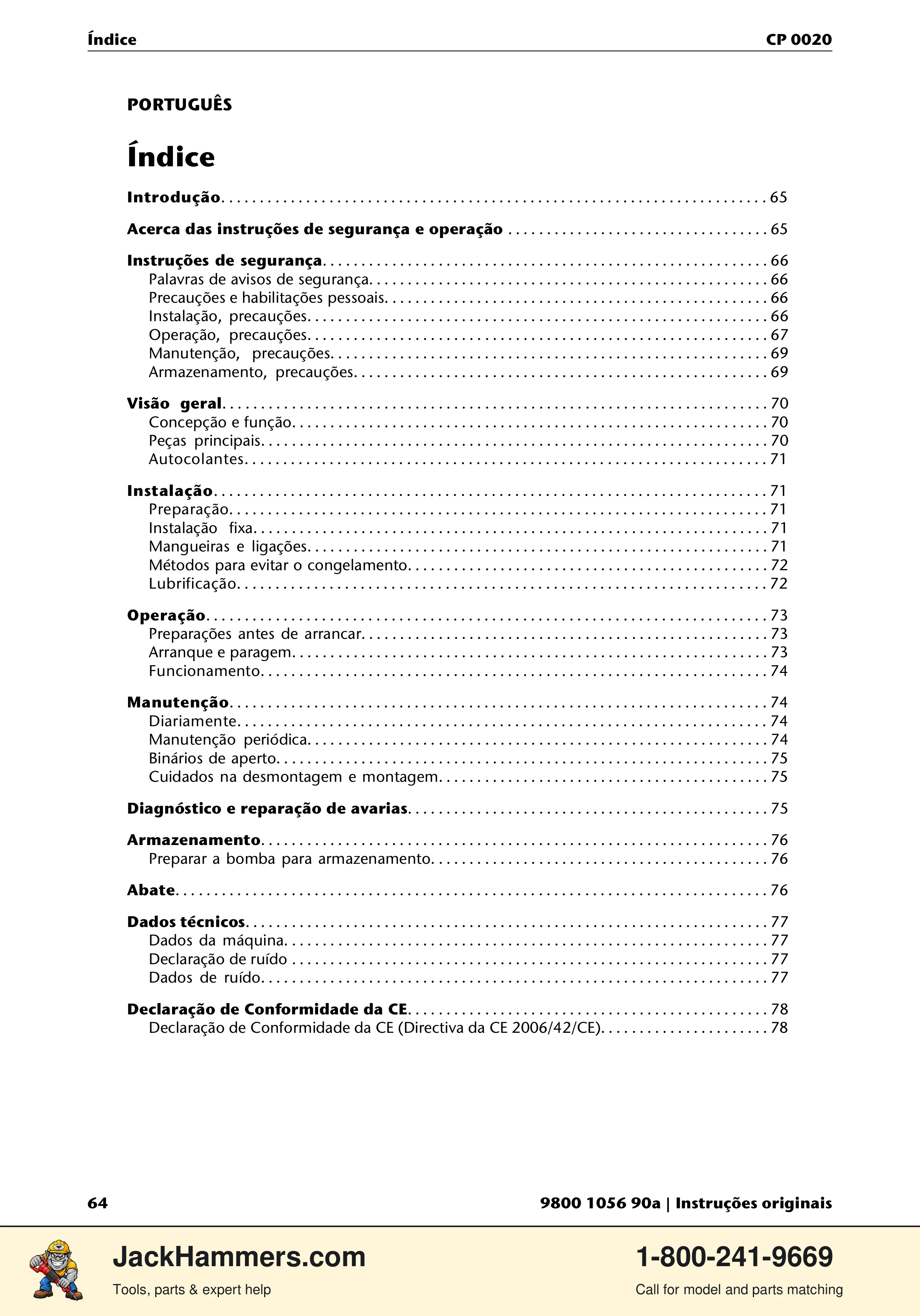 Chicago Pneumatic CP 0020 PDF page 64 of 112