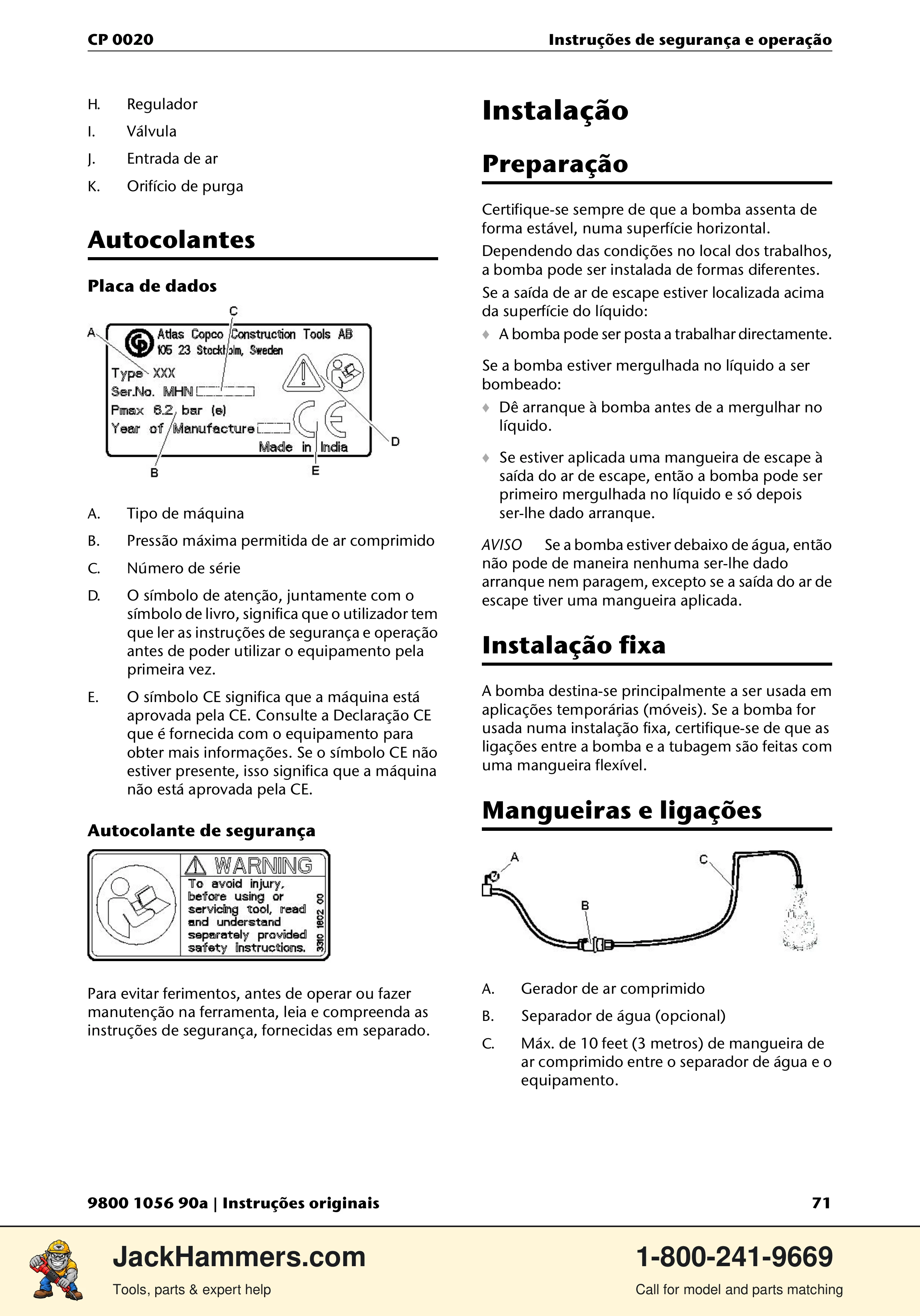 Chicago Pneumatic CP 0020 PDF page 71 of 112