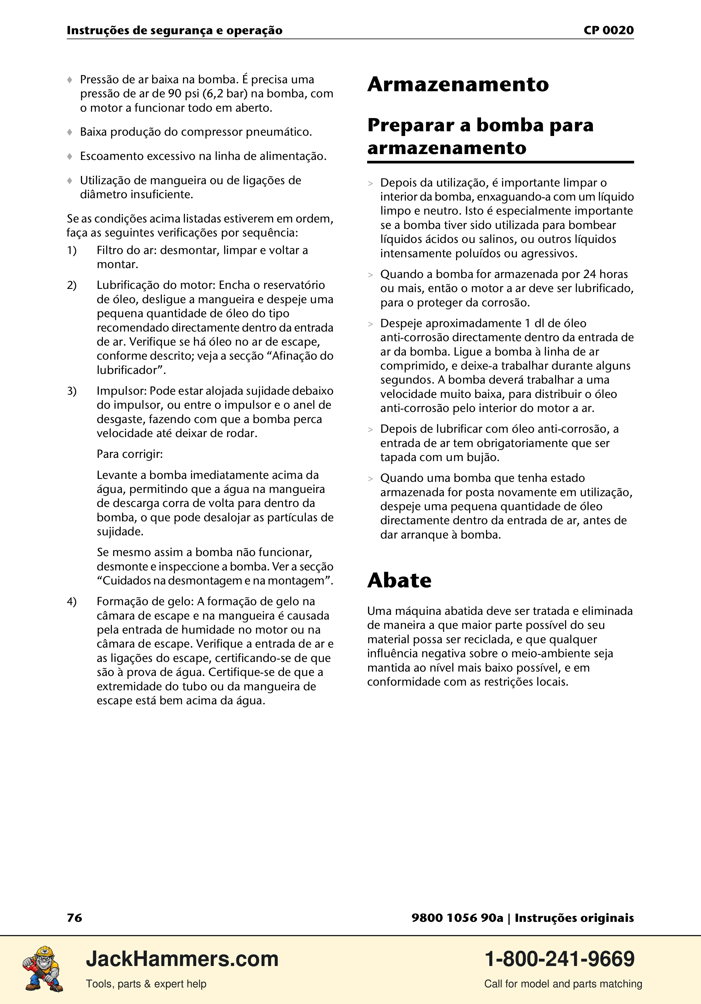 Chicago Pneumatic CP 0020 PDF page 76 of 112