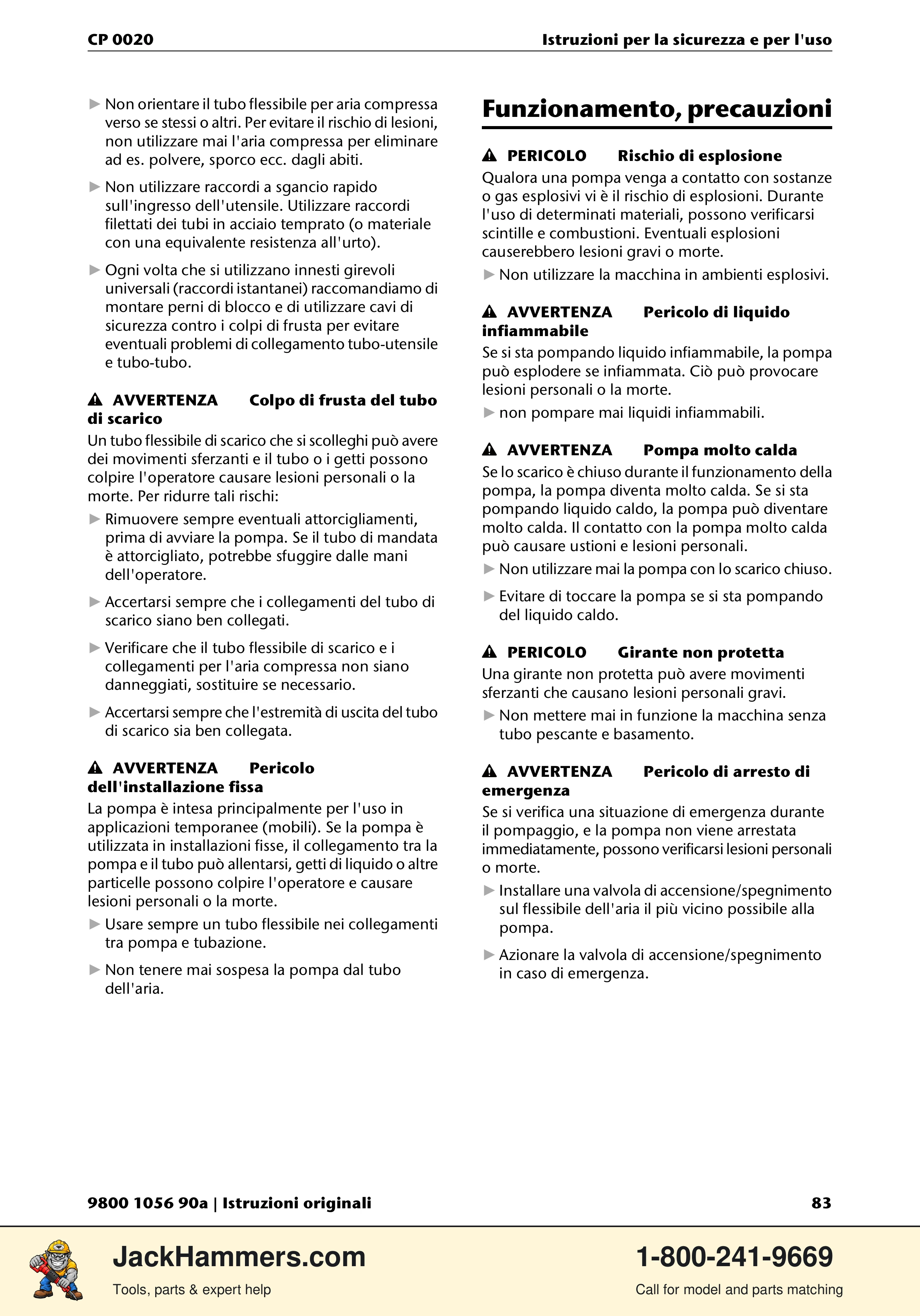 Chicago Pneumatic CP 0020 PDF page 83 of 112