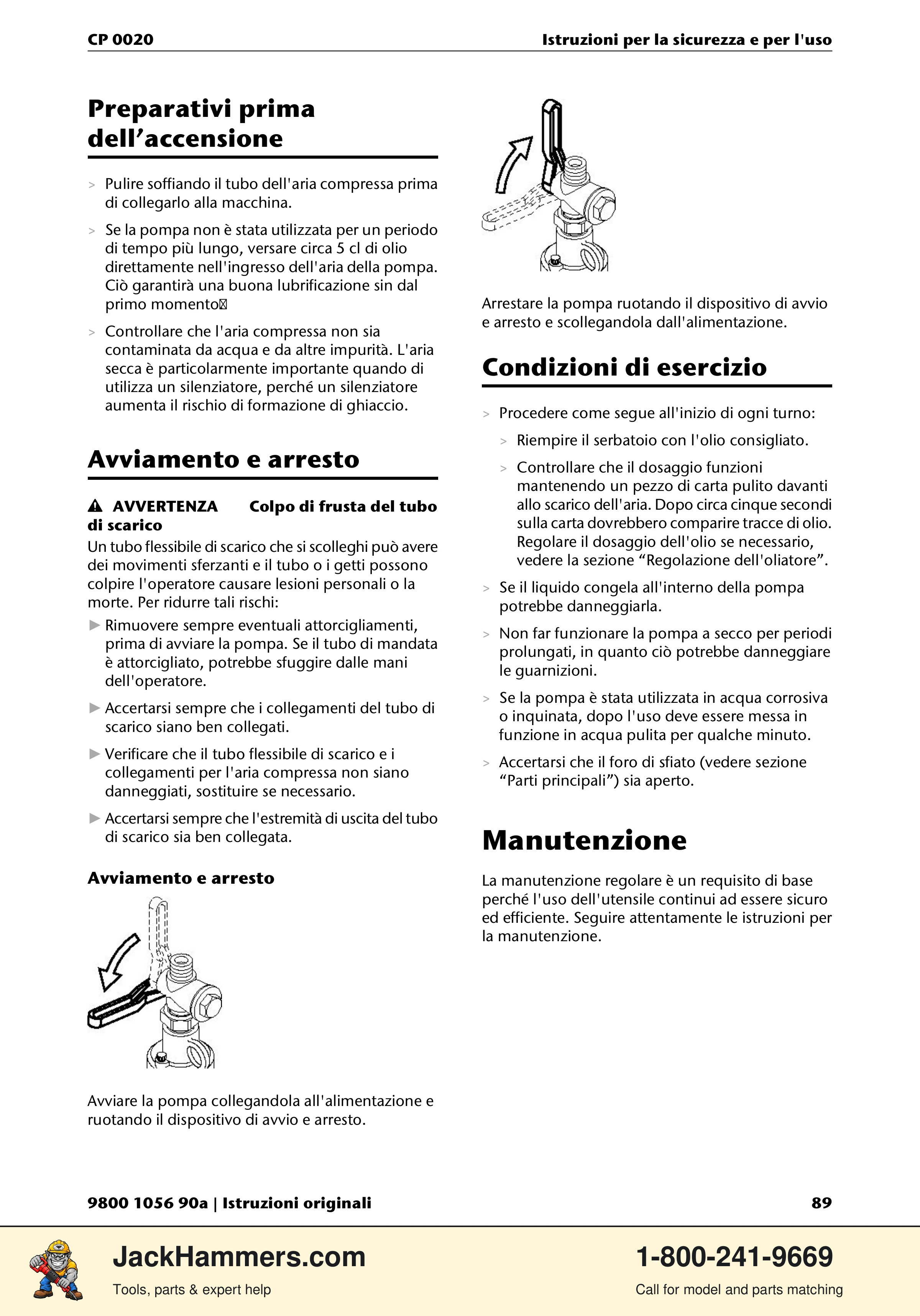 Chicago Pneumatic CP 0020 PDF page 89 of 112