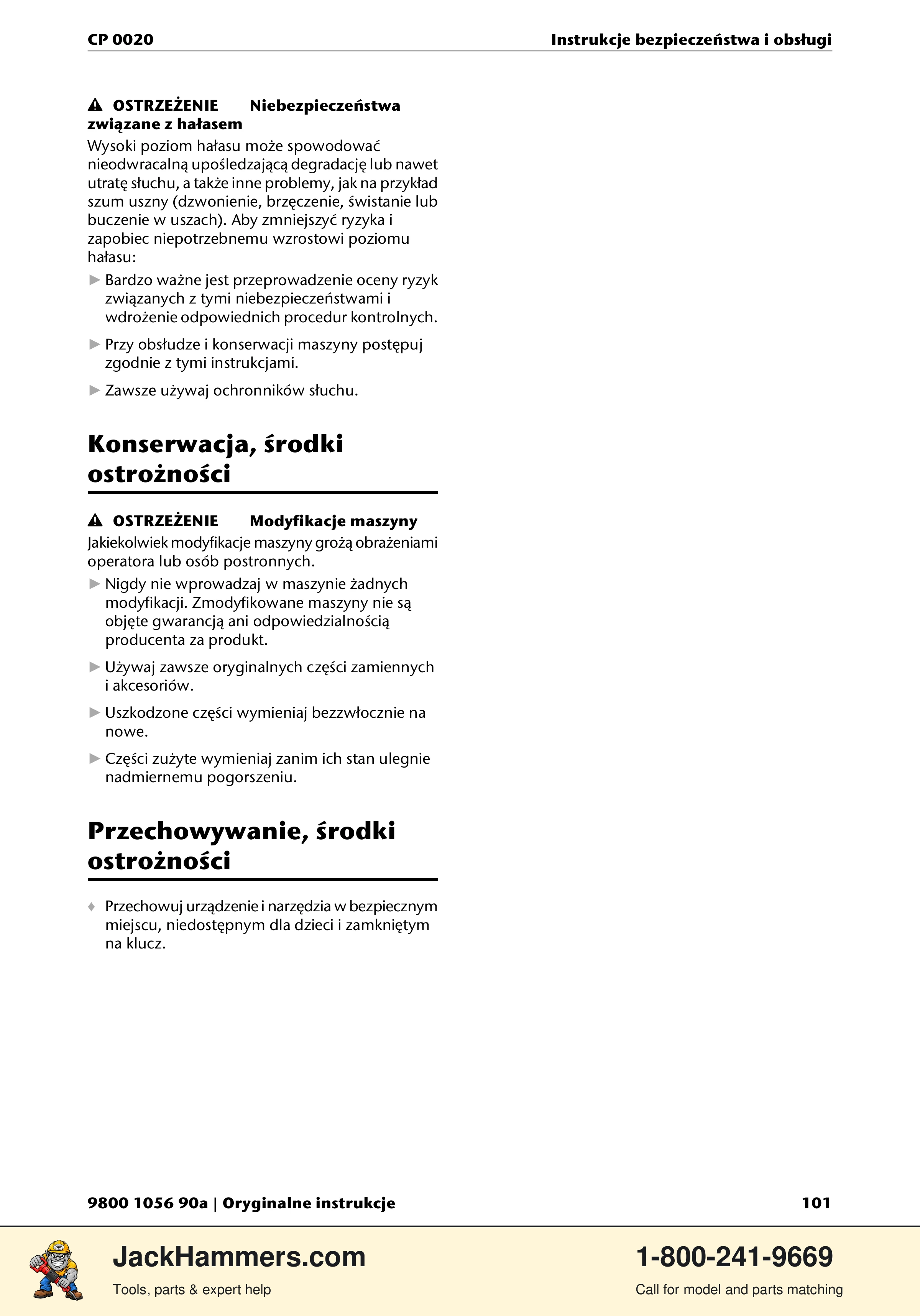 Chicago Pneumatic CP 0020 PDF page 101 of 112