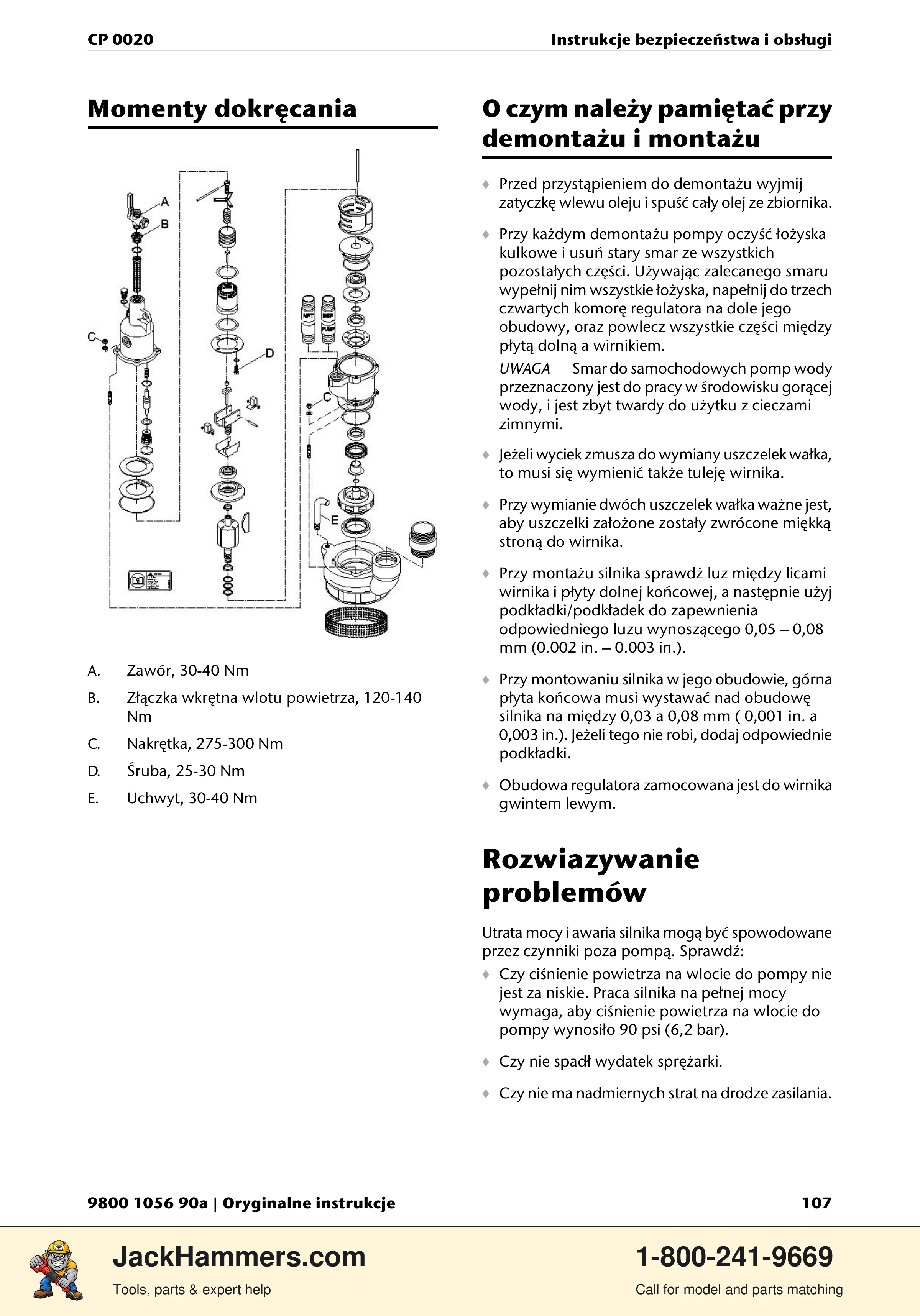 Chicago Pneumatic CP 0020 PDF page 107 of 112