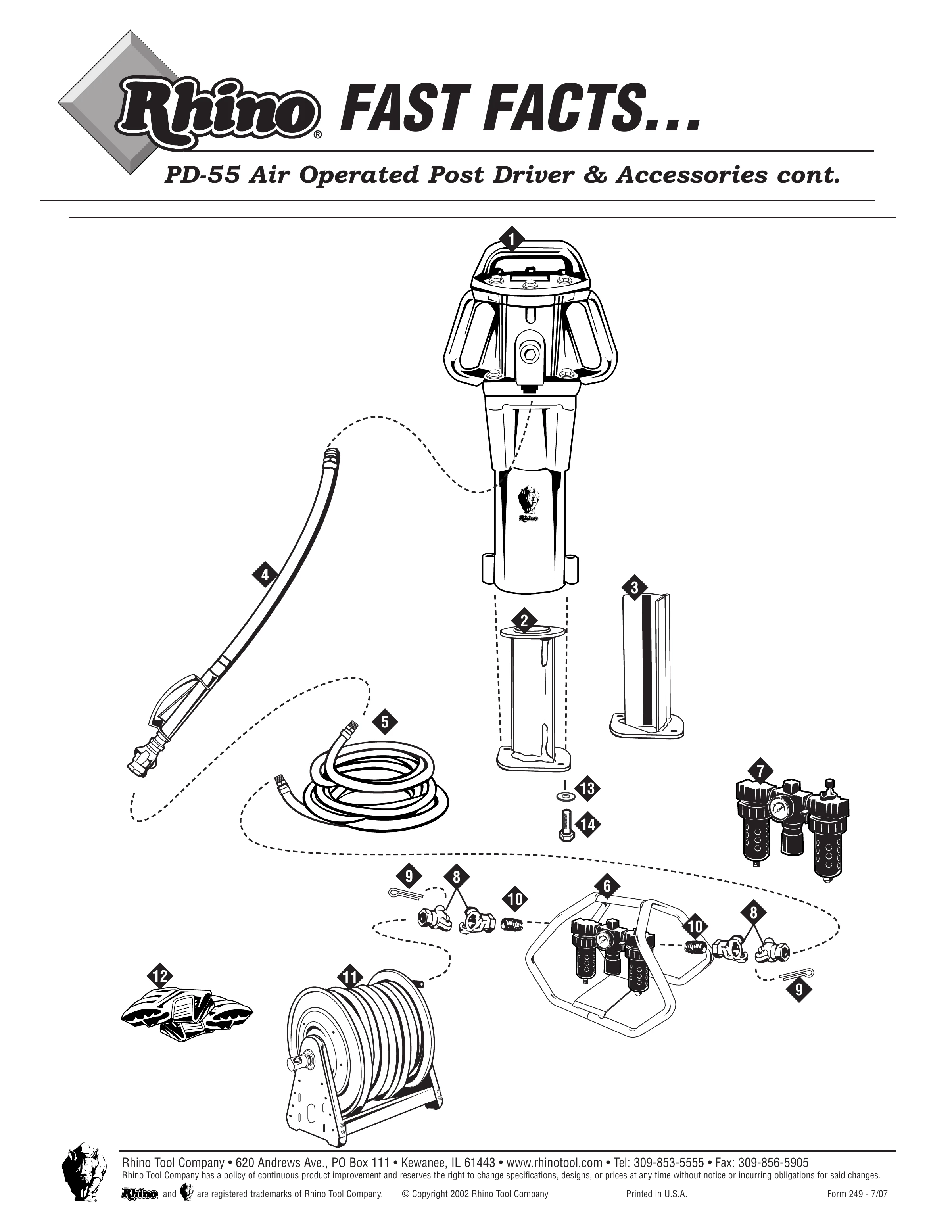 Rhino PD-55 PDF page 2 of 2