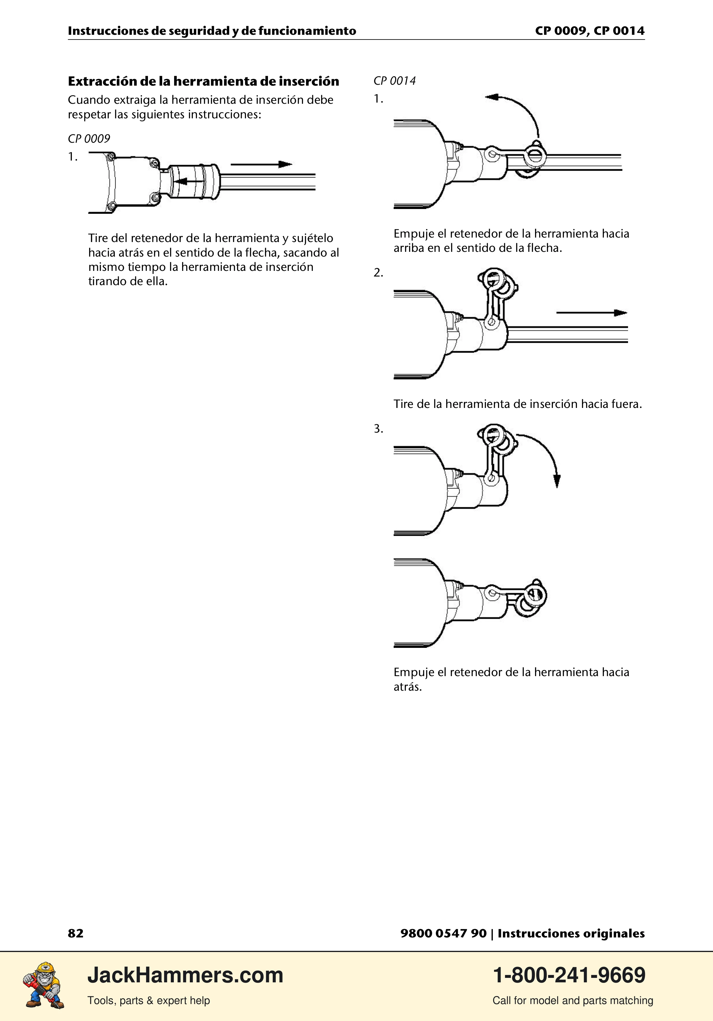 Chicago Pneumatic 0009 Series / 0014 Series PDF page 82 of 260