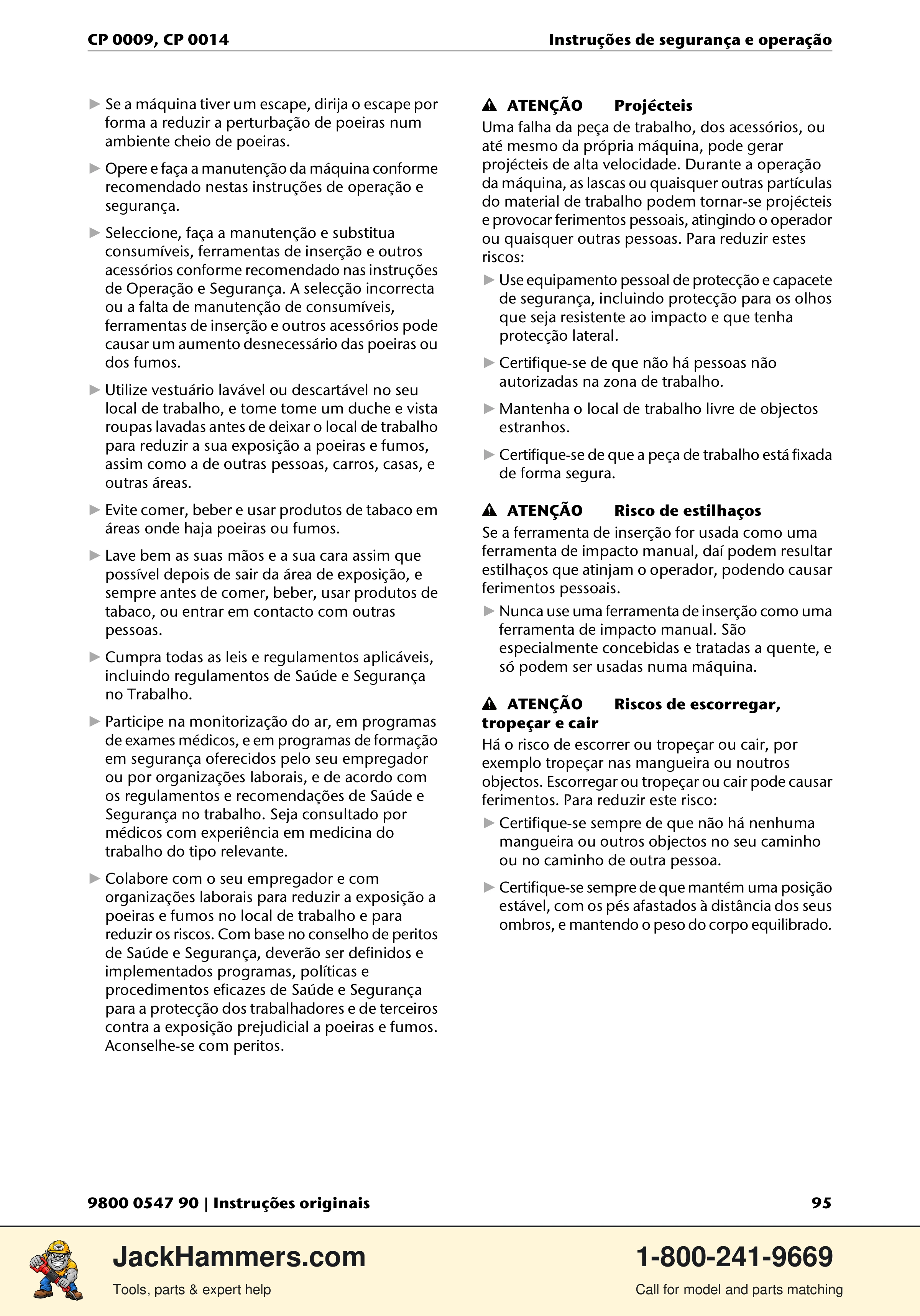 Chicago Pneumatic 0009 Series / 0014 Series PDF page 95 of 260