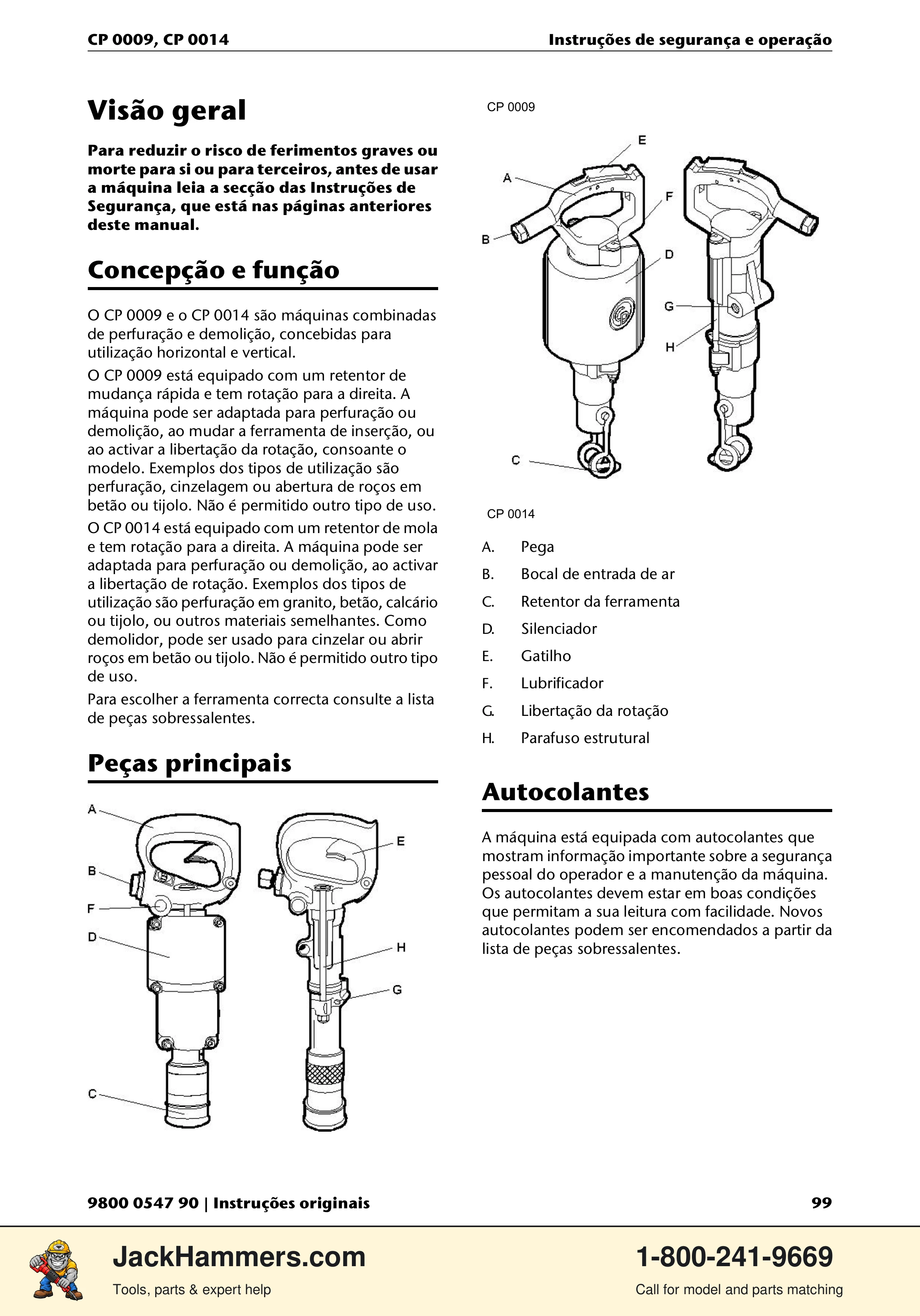 Chicago Pneumatic 0009 Series / 0014 Series PDF page 99 of 260