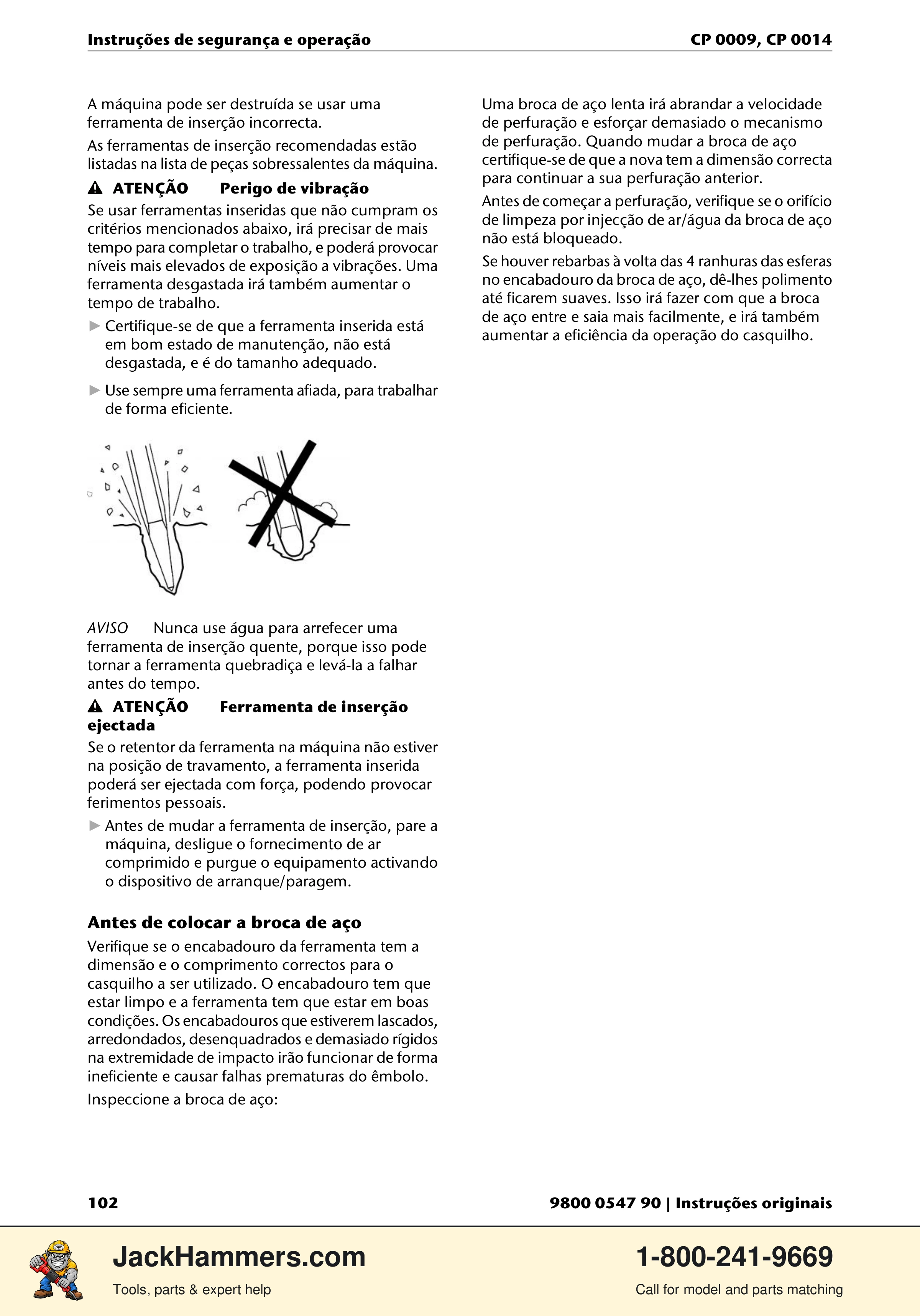 Chicago Pneumatic 0009 Series / 0014 Series PDF page 102 of 260