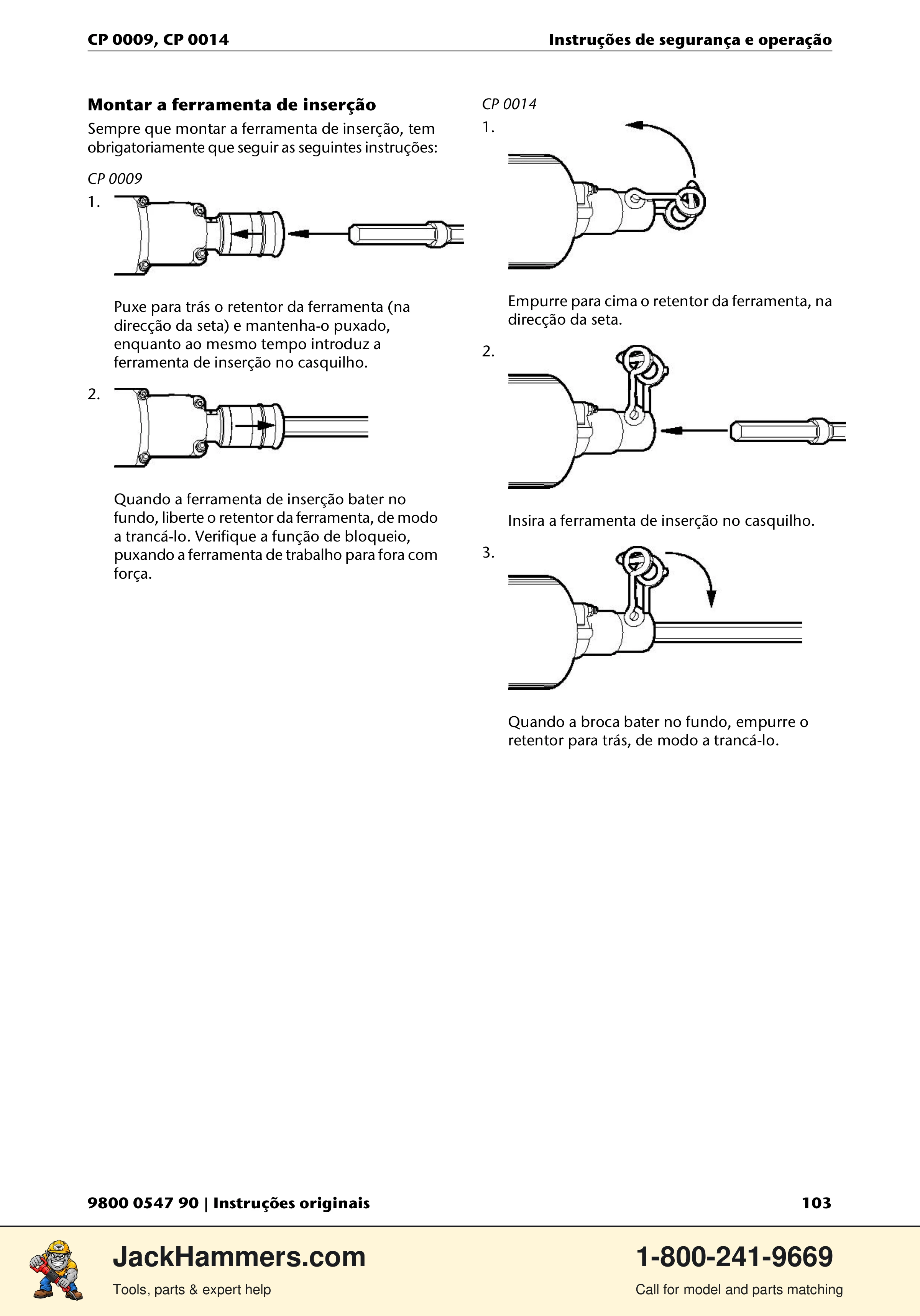 Chicago Pneumatic 0009 Series / 0014 Series PDF page 103 of 260