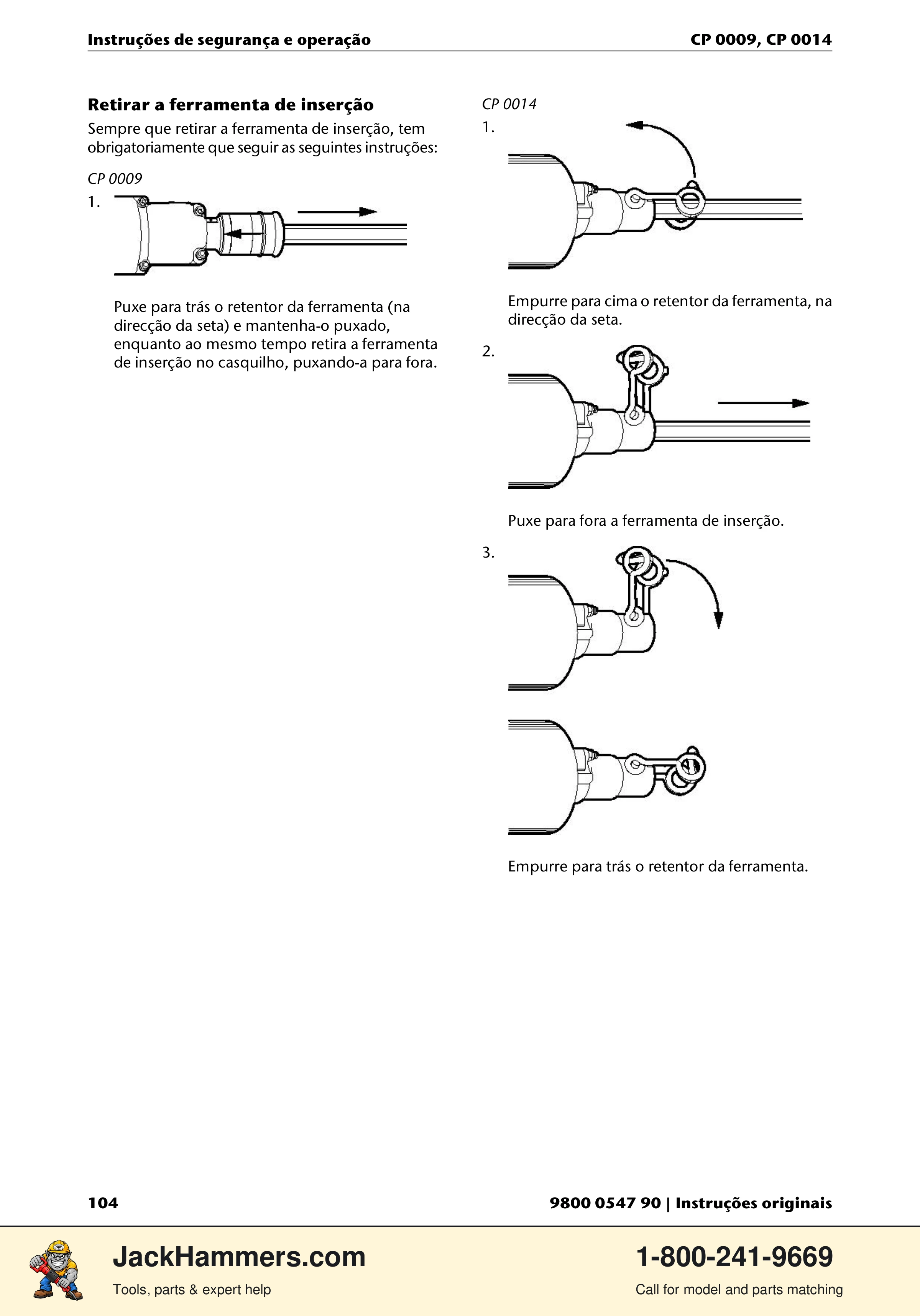 Chicago Pneumatic 0009 Series / 0014 Series PDF page 104 of 260