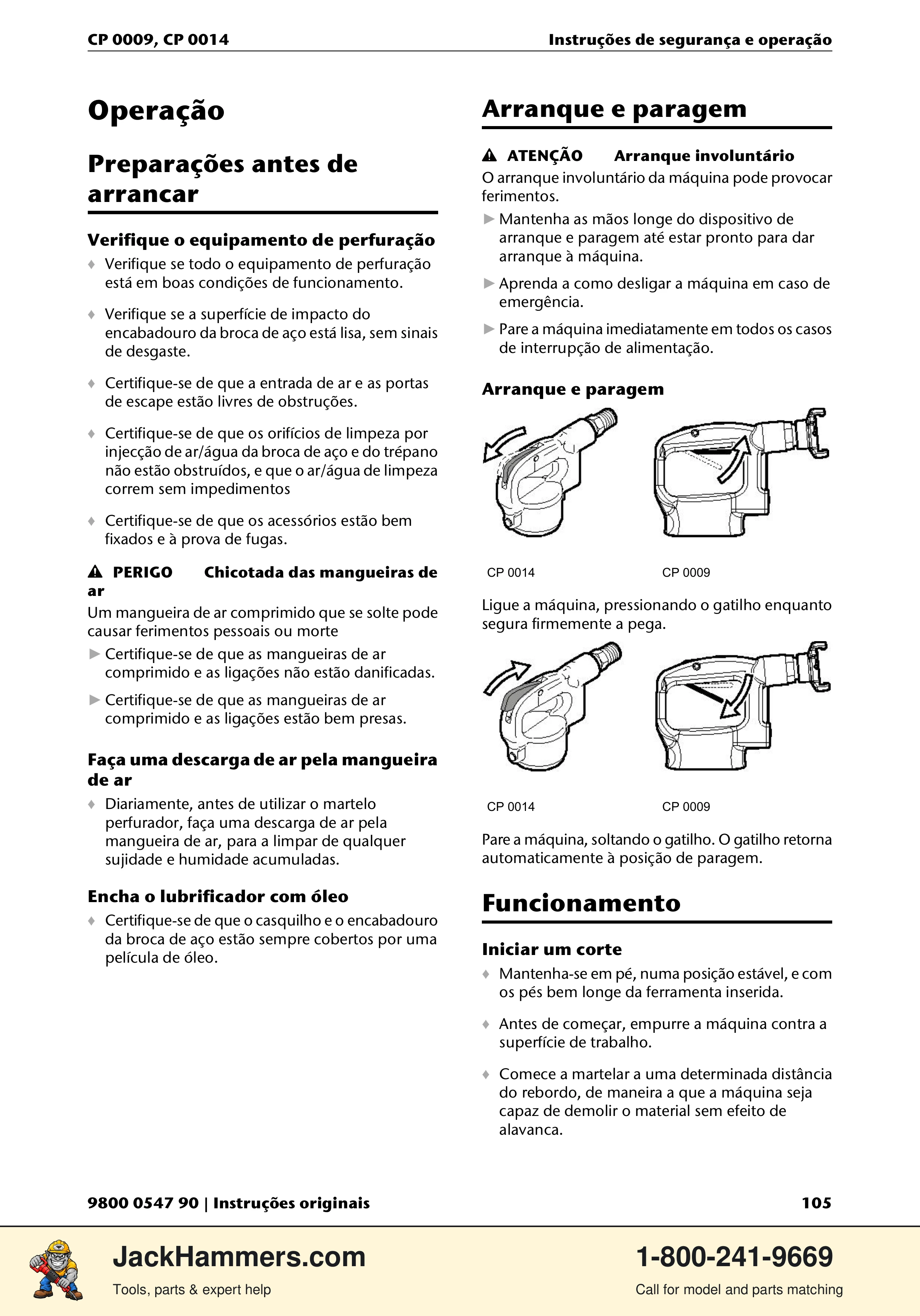 Chicago Pneumatic 0009 Series / 0014 Series PDF page 105 of 260