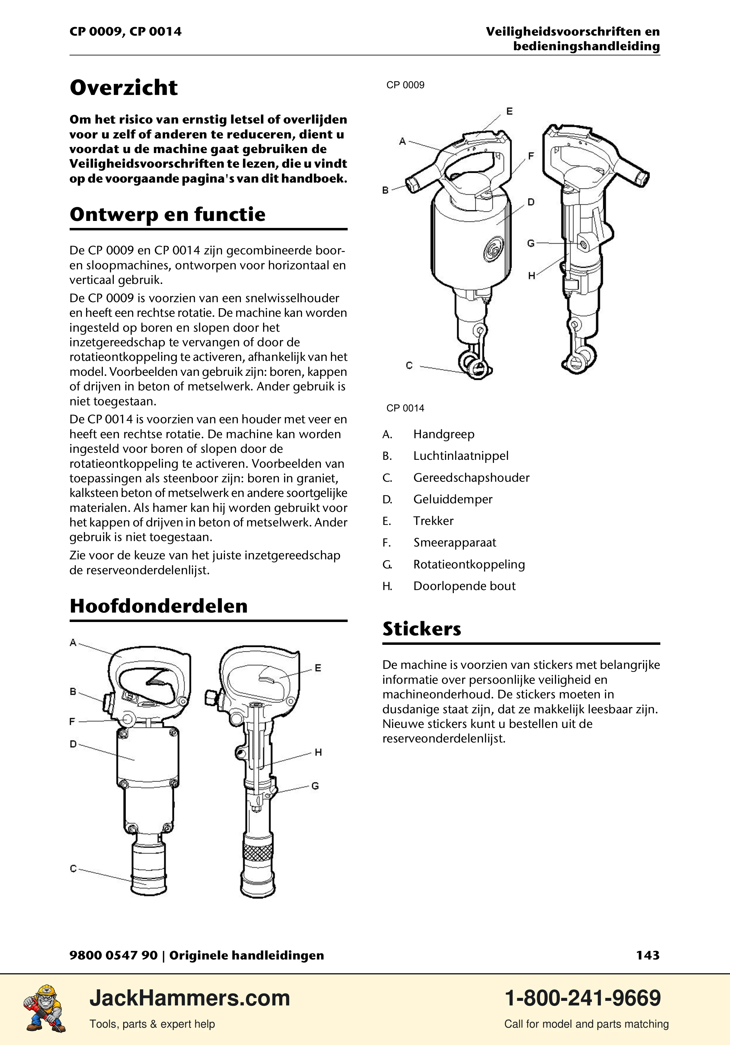 Chicago Pneumatic 0009 Series / 0014 Series PDF page 143 of 260