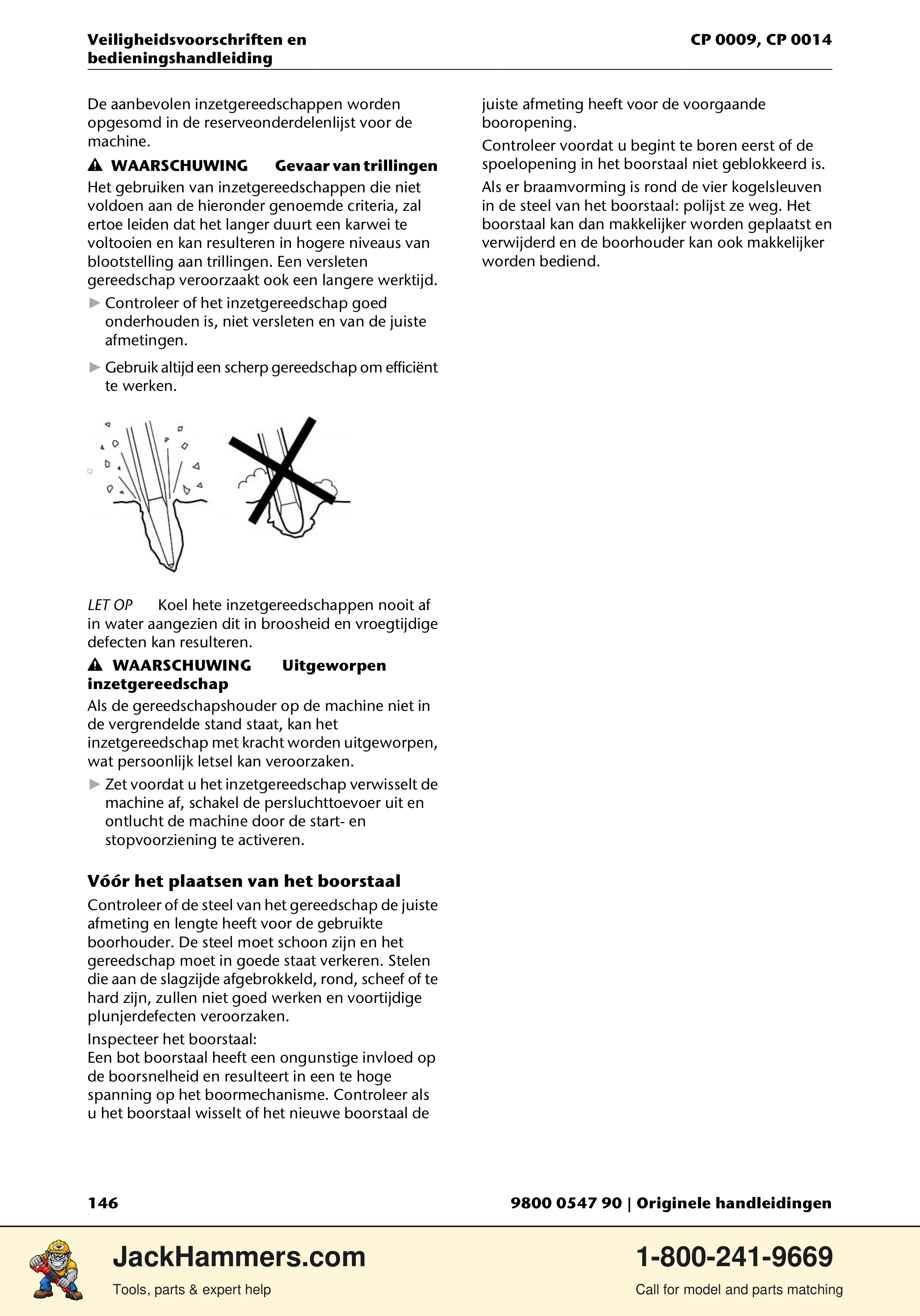 Chicago Pneumatic 0009 Series / 0014 Series PDF page 146 of 260